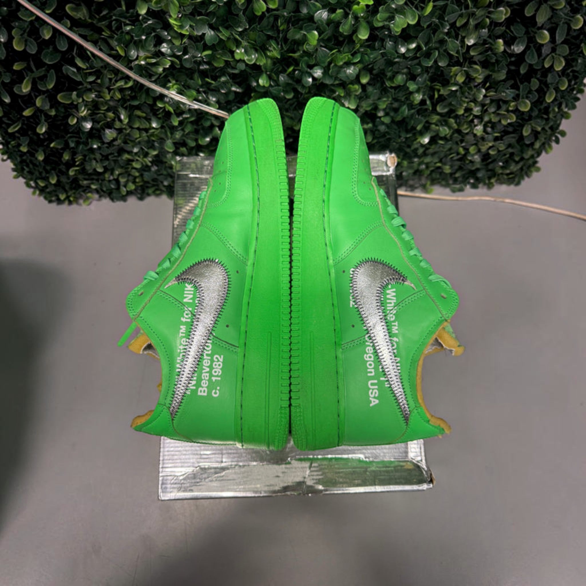 Nike Air Force 1 Low X Off-White "Brooklyn" Size 10.5 Preowned