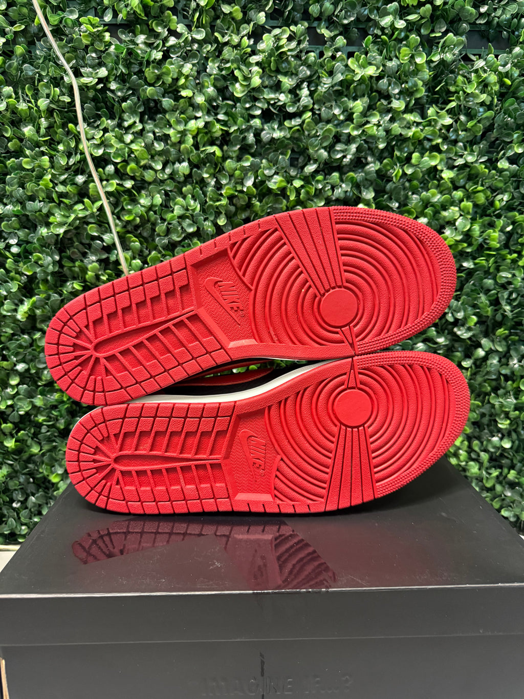 Jordan 1 Low "Bred Banned" Size 13 Tried On