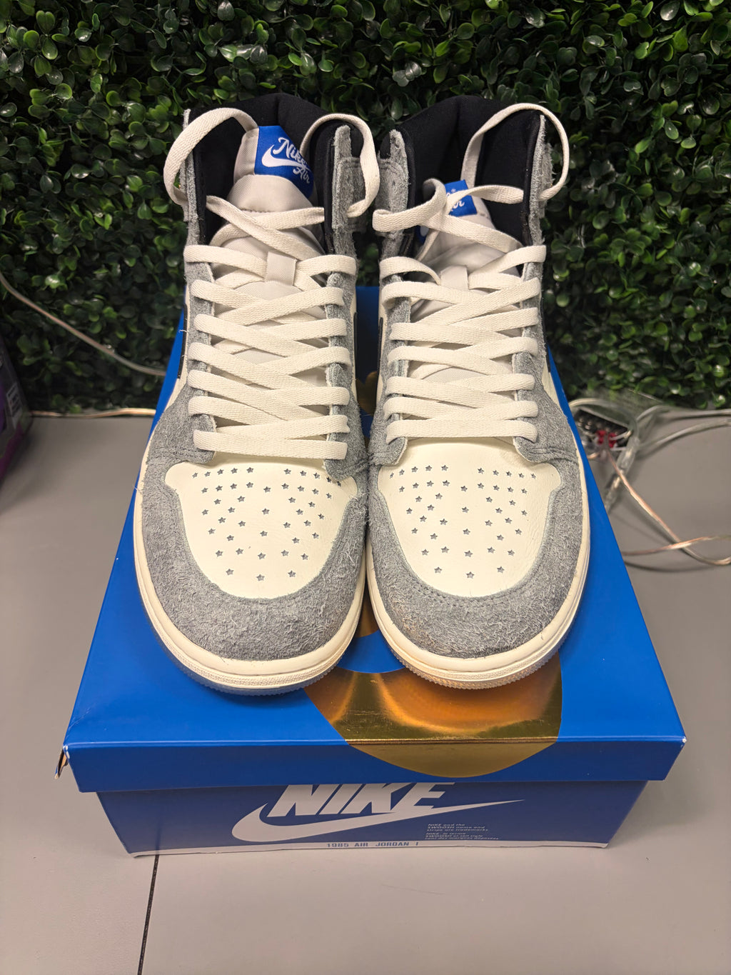 Jordan 1 Retro High OG "All-Star Cool Grey" Size 13 Preowned