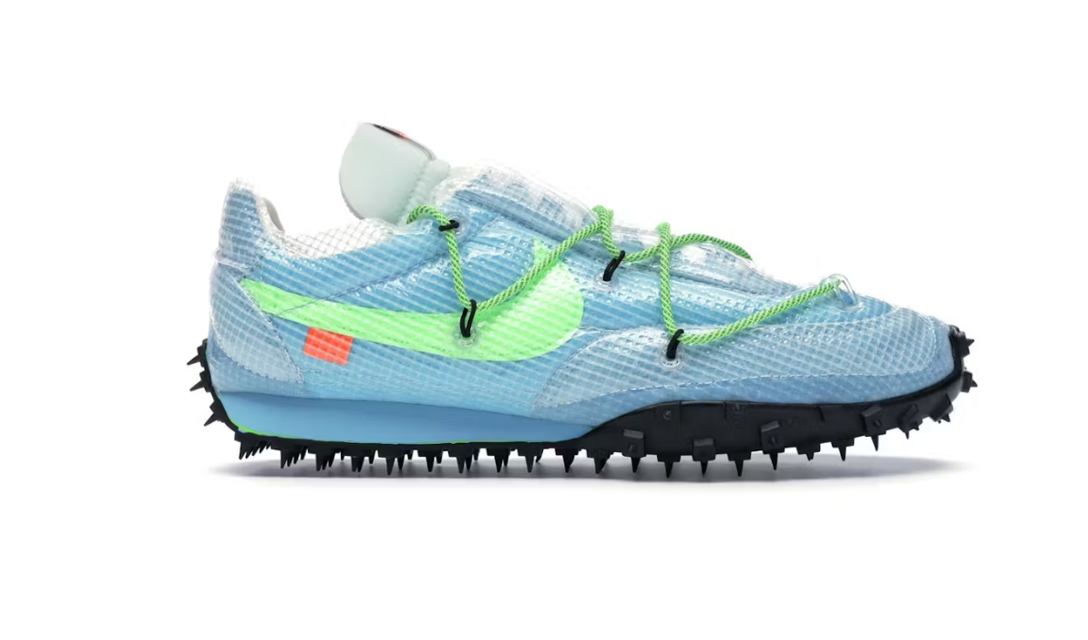 Nike Waffle Racer Off White “Vivid Sky”