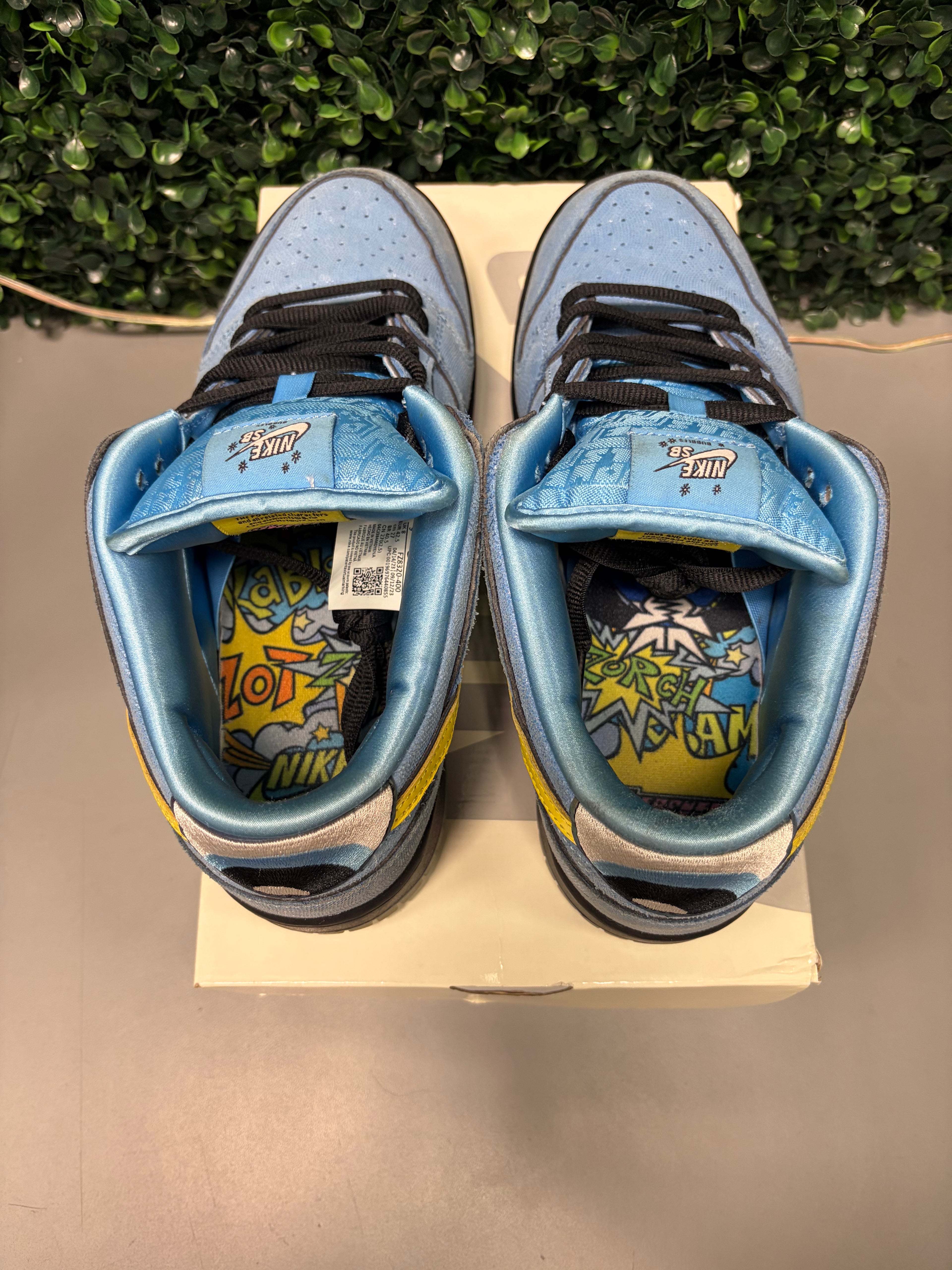 Nike SB Dunk Low "The Powerpuff Girls Bubbles" Size 9 Preowned