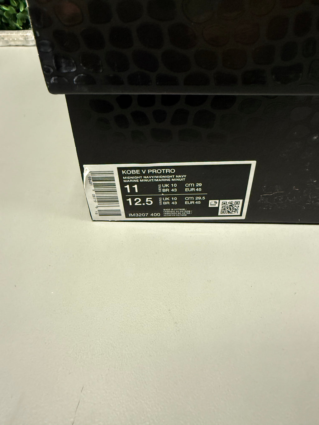 Nike Kobe 5 Protro Caitlin Clark "Indiana Fever" Size 11 Preowned