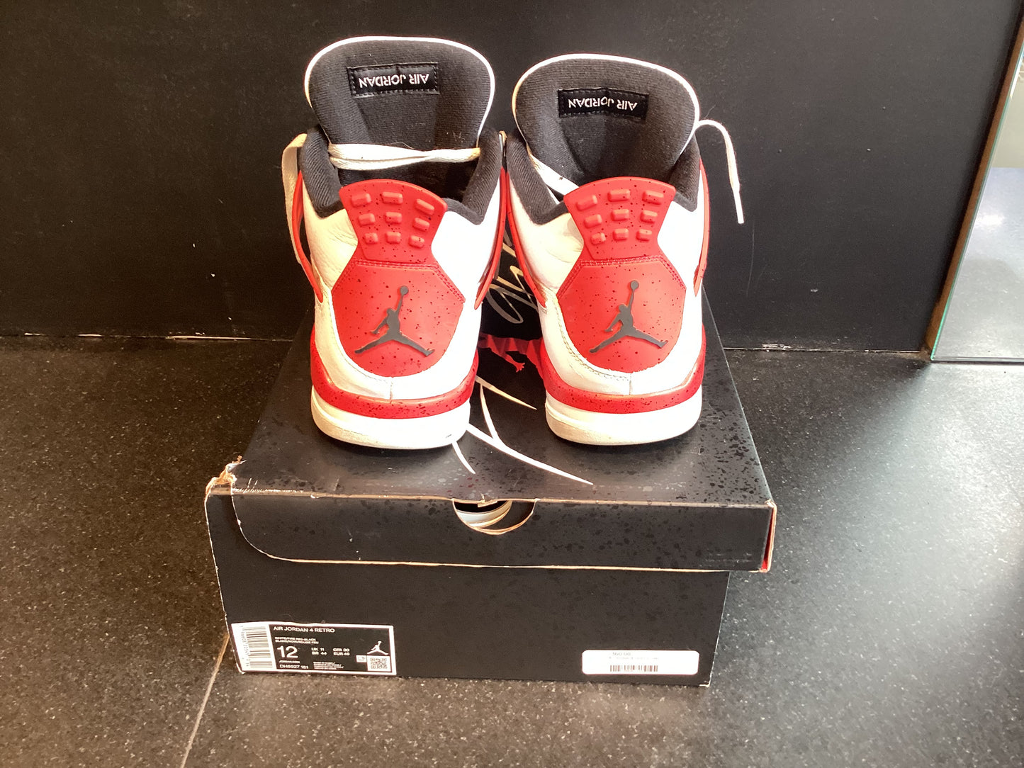 Jordan 4 “Red Cement” Preowned size 11