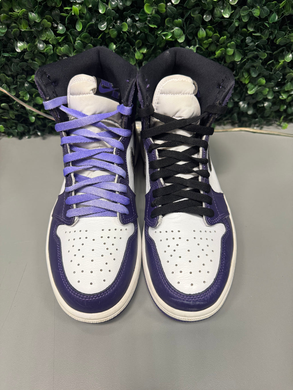 Jordan 1 High "Court Purple 2.0" Size 9 Preowned (No Box)