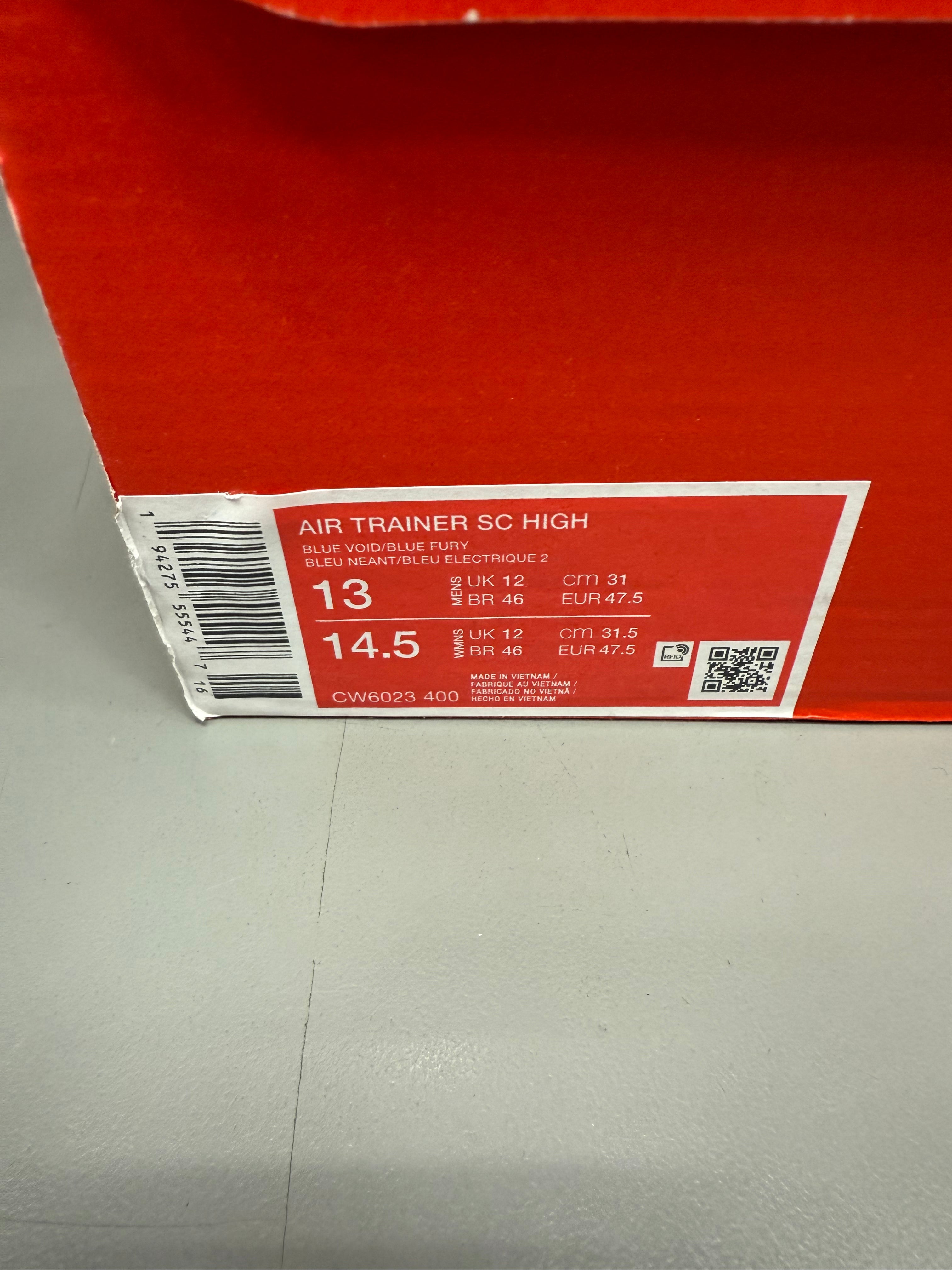 Nike Air Trainer SC High "LA Rams" Size 13 Tried On