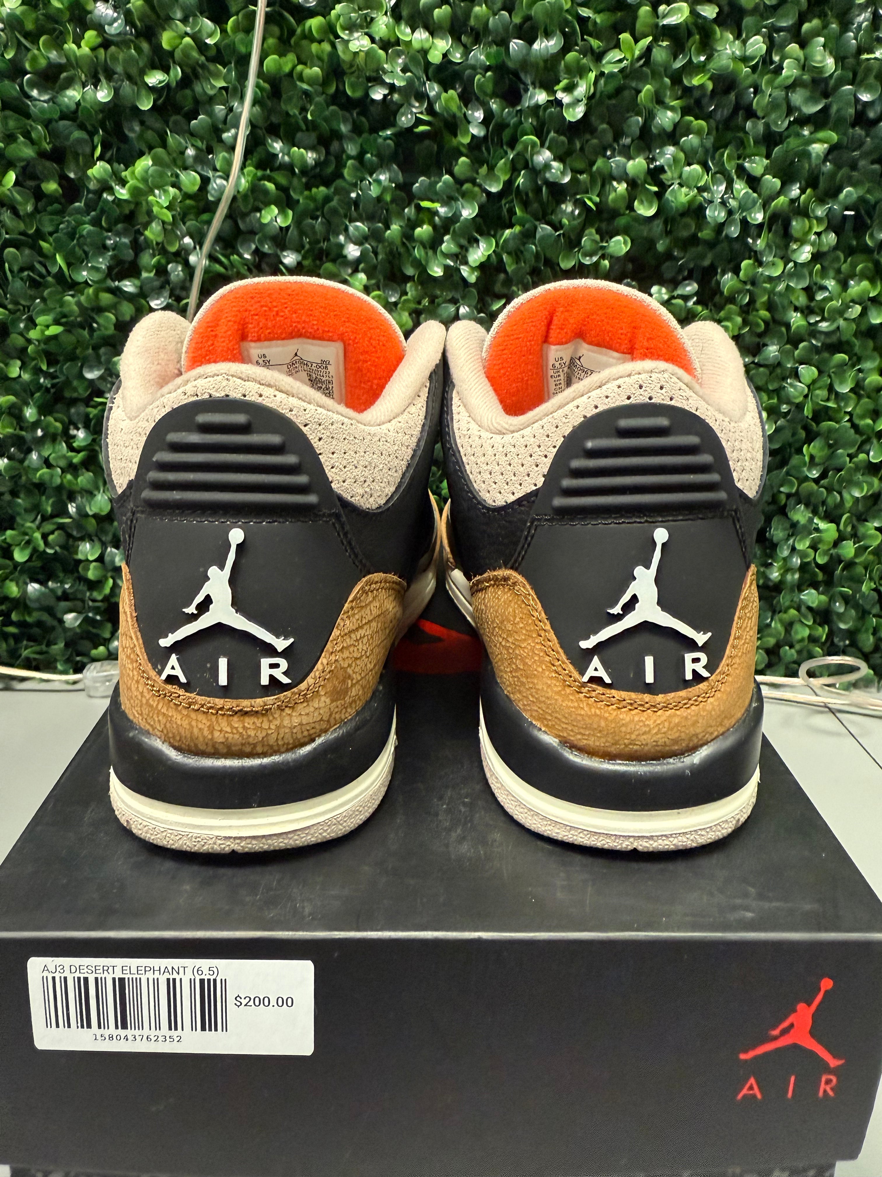 Jordan 3 "Desert Elephant" Size 6.5Y Preowned