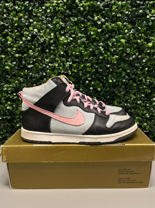 Nike SB Dunk High "Ice Blue Pink" Size 11 Preowned