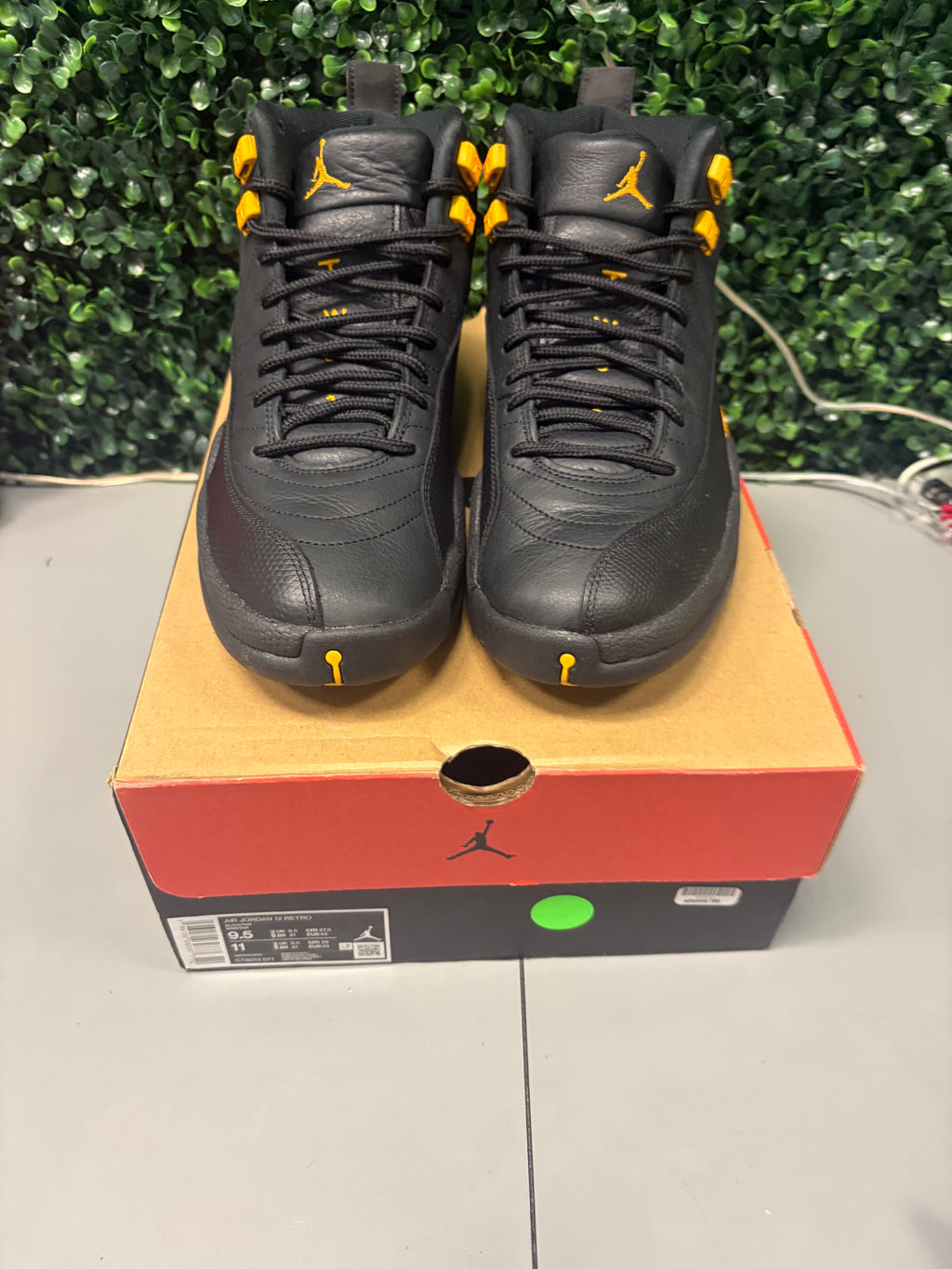 Jordan 12 "Black Taxi" Size 9.5 Preowned