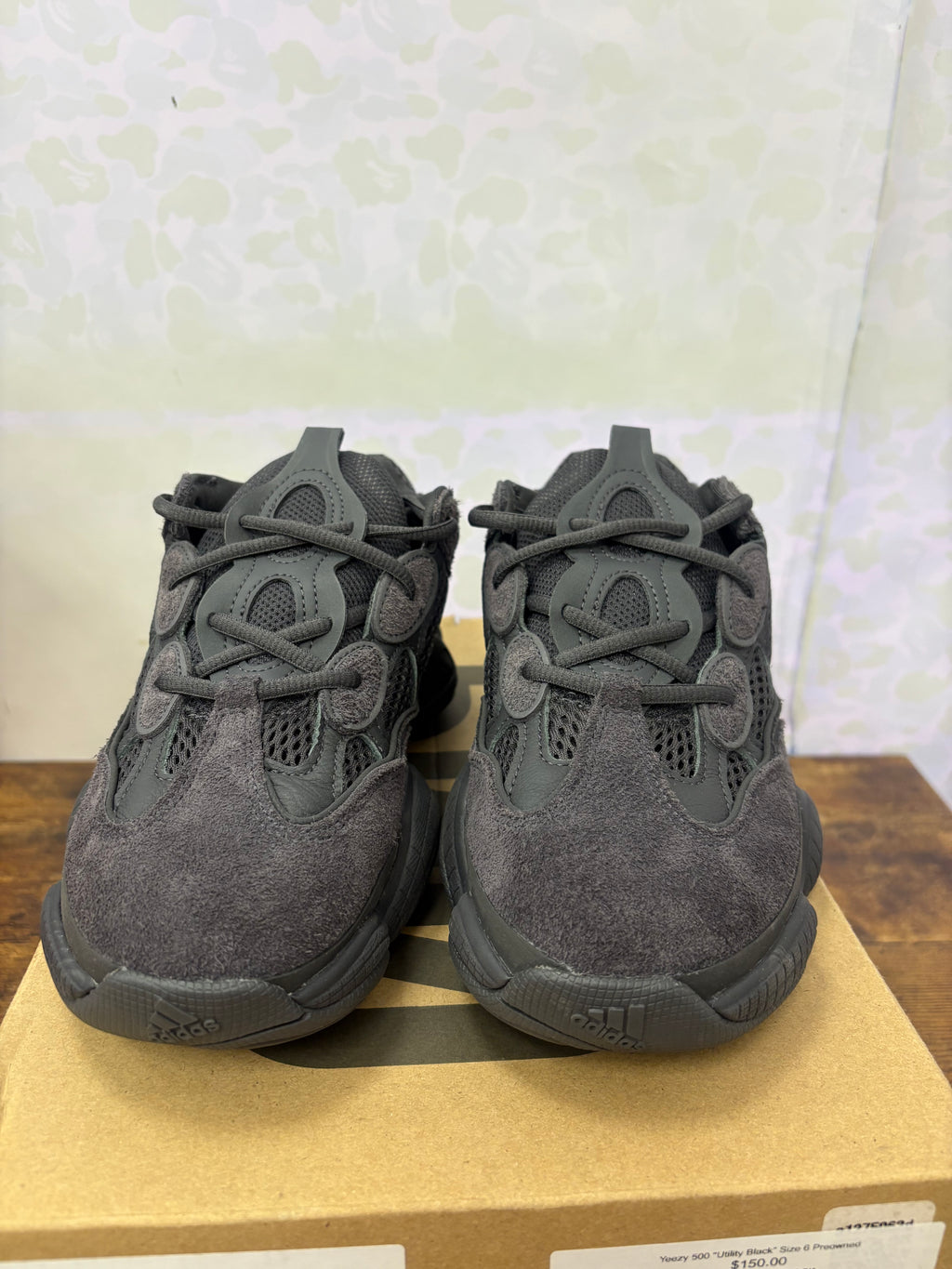 Yeezy 500 “Utility Black” Size 6 Preowned