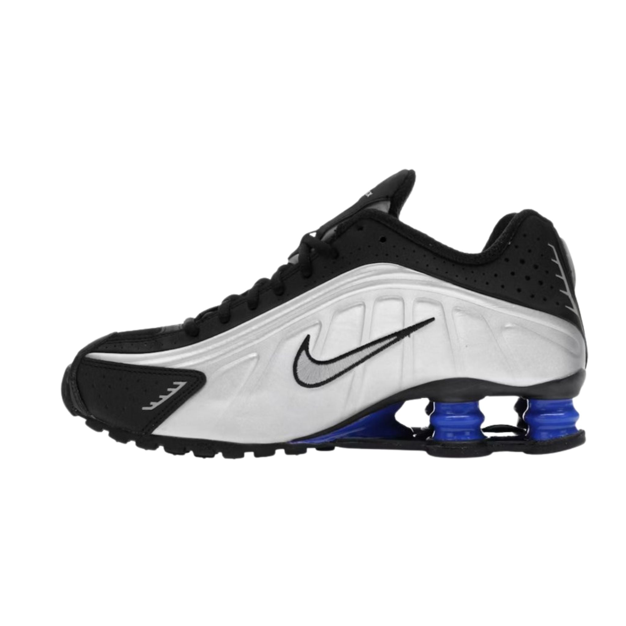 Nike Shox R4 "Metallic Silver Black Racer Blue"