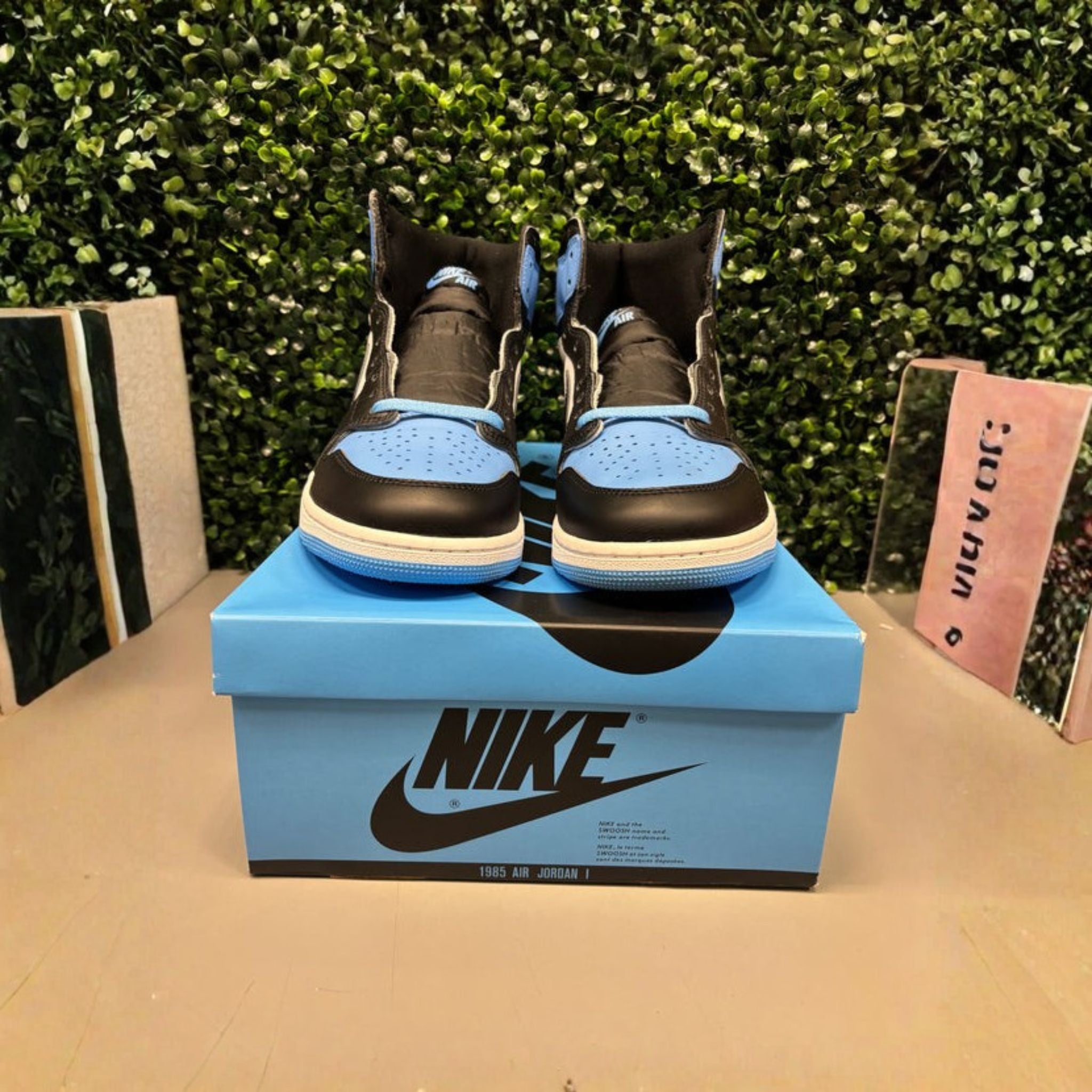 Jordan 1 Retro High OG "UNC Toe" Size 13 Tried On