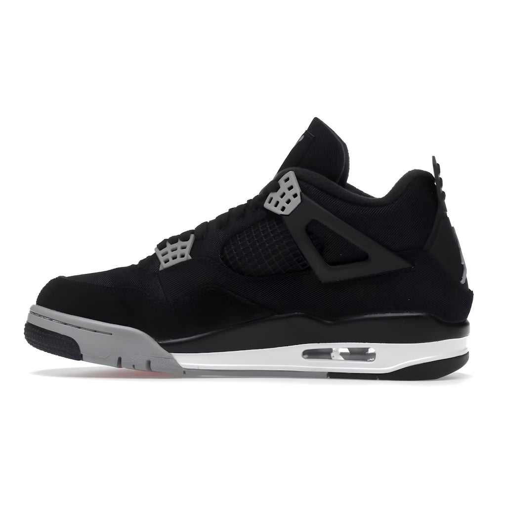 Jordan 4 Retro "Black Canvas"