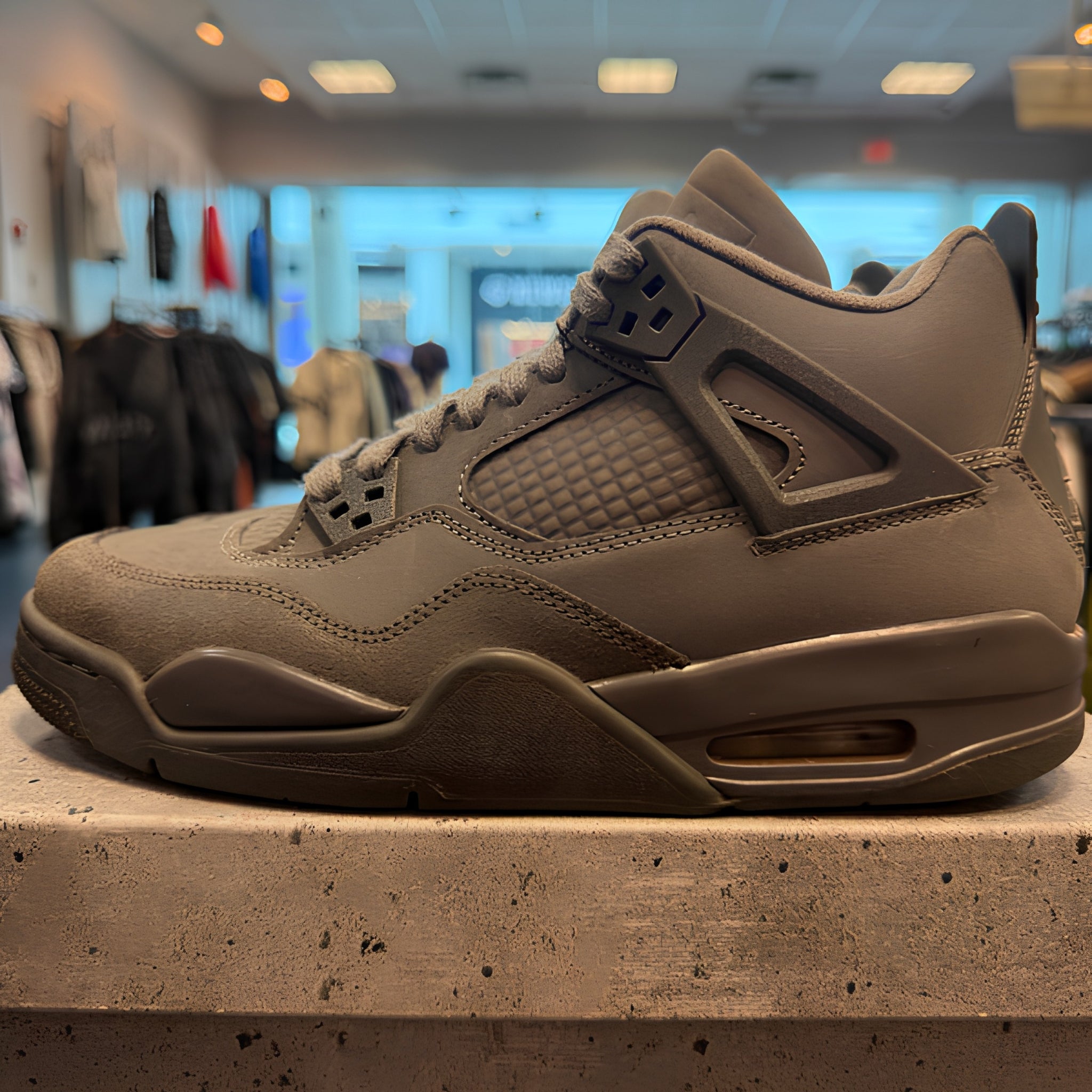 Jordan 4 Retro SE Paris Olympics "Wet Cement" (GS) Size 7Y Preowned