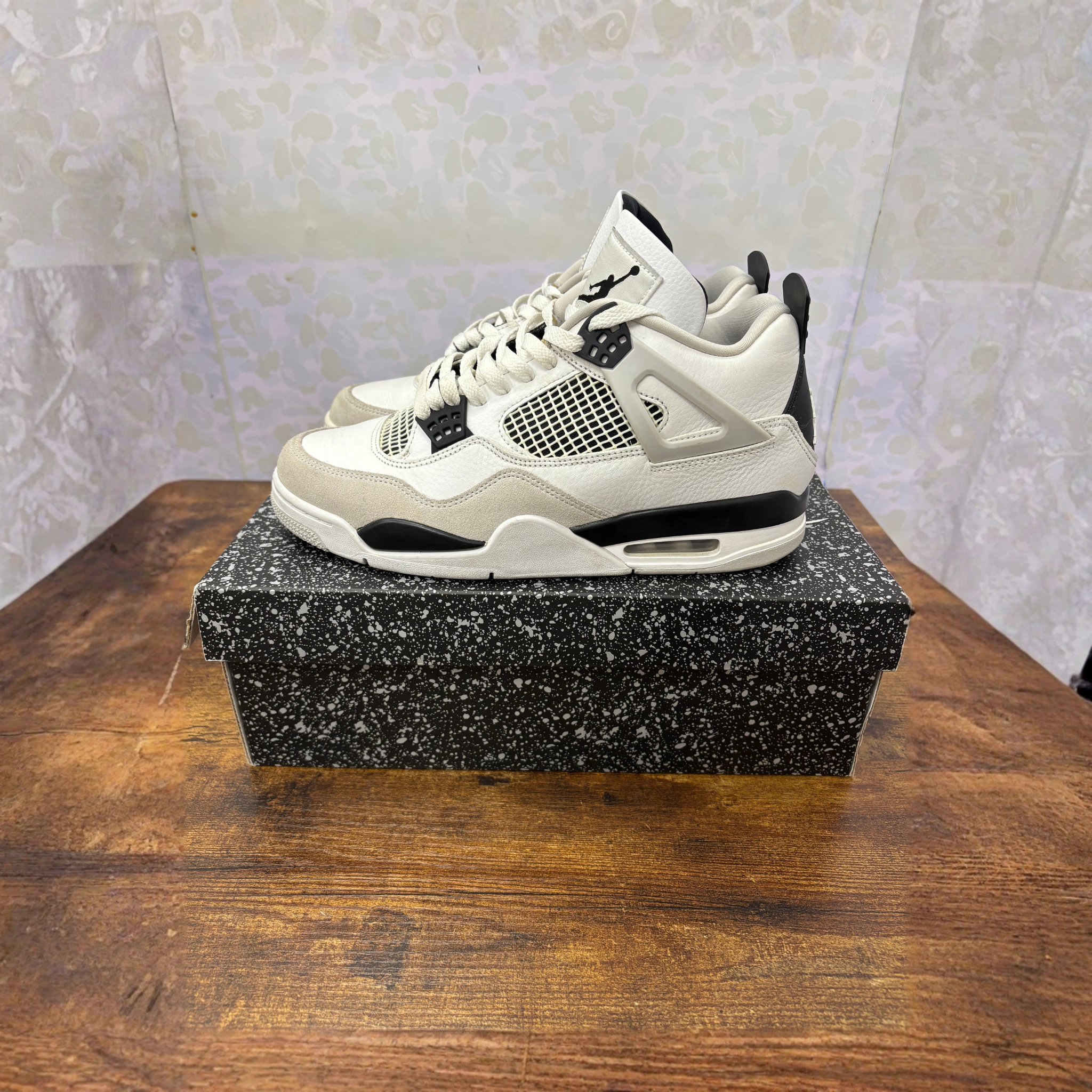 Jordan 4 “Military Black” Preowned Size 10