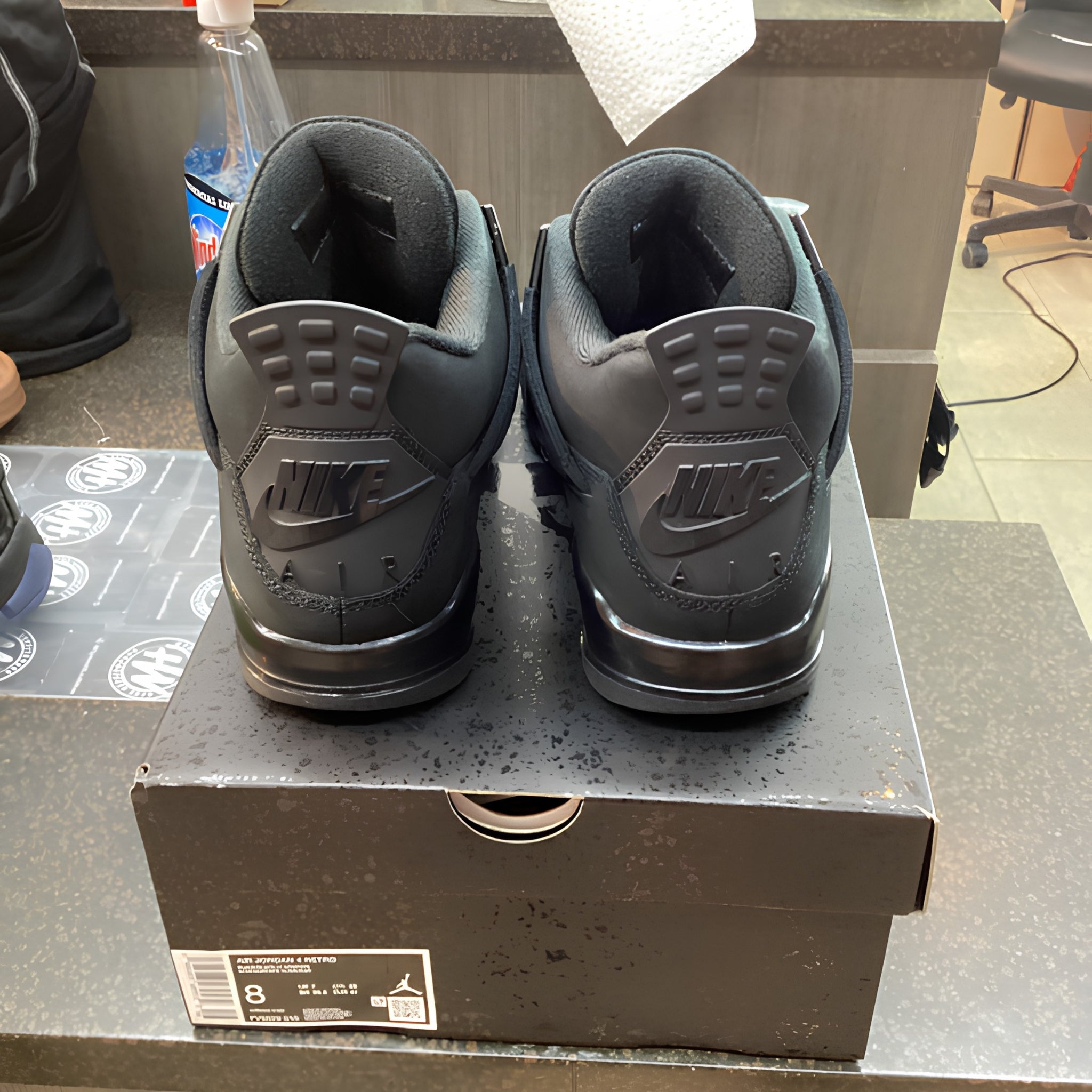 Jordan 4 “Black Cat 2025” Size 8 Preowned