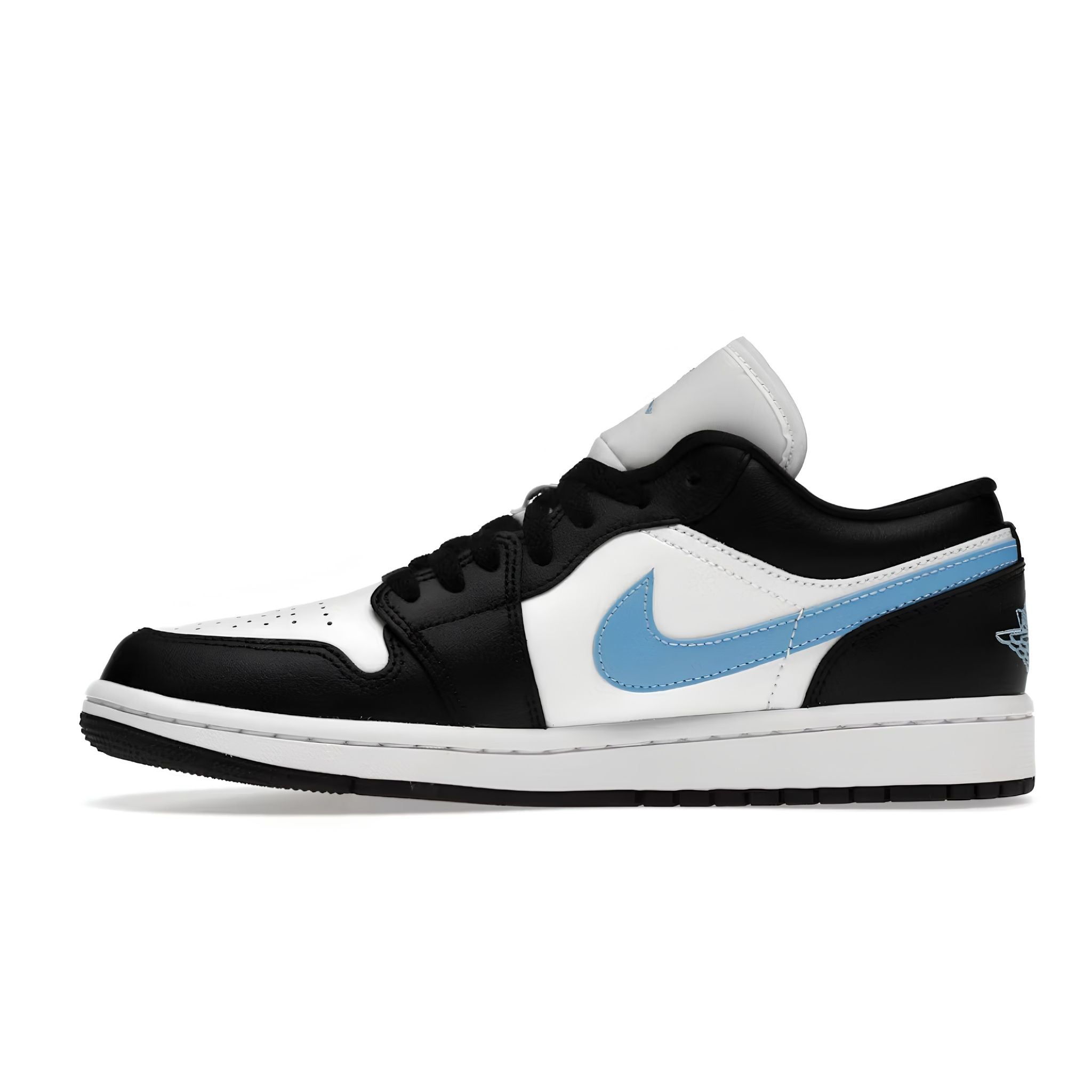Jordan 1 Low "Black University Blue White" Women's