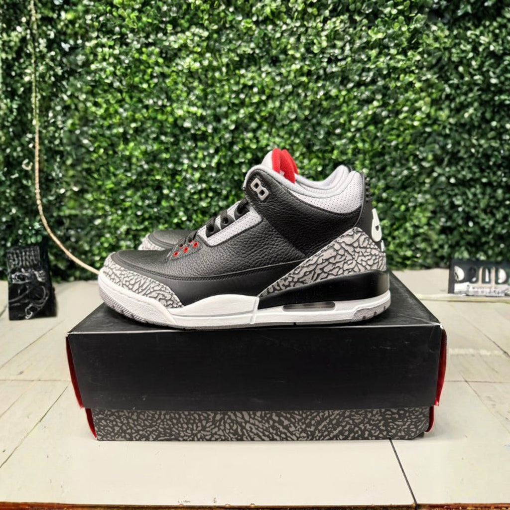 Jordan 3 Retro "Black Cement 2018" Size 10 Preowned