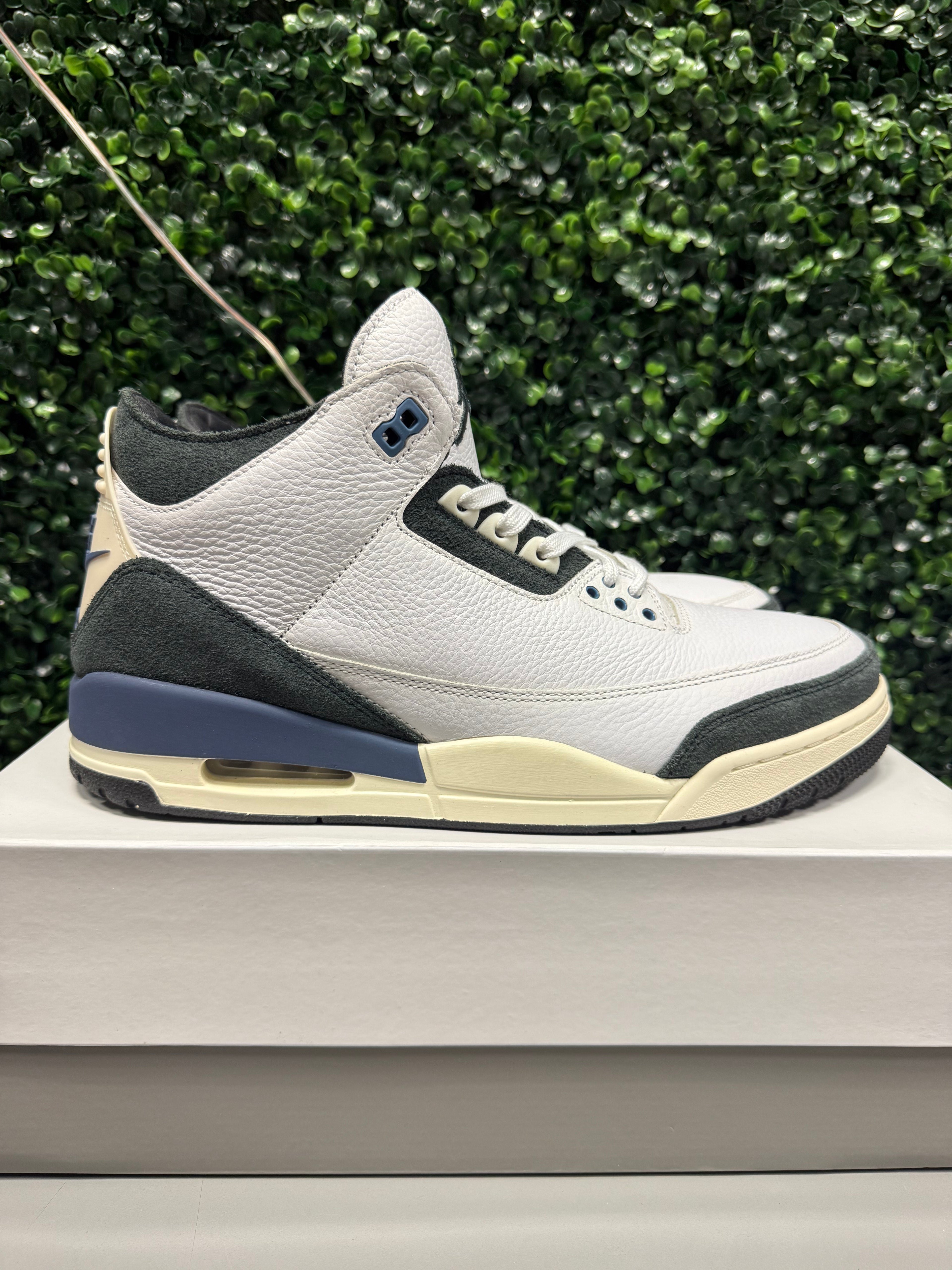 Jordan 3 X A Ma Maniere “Diffused Blue” Size 12 Preowned