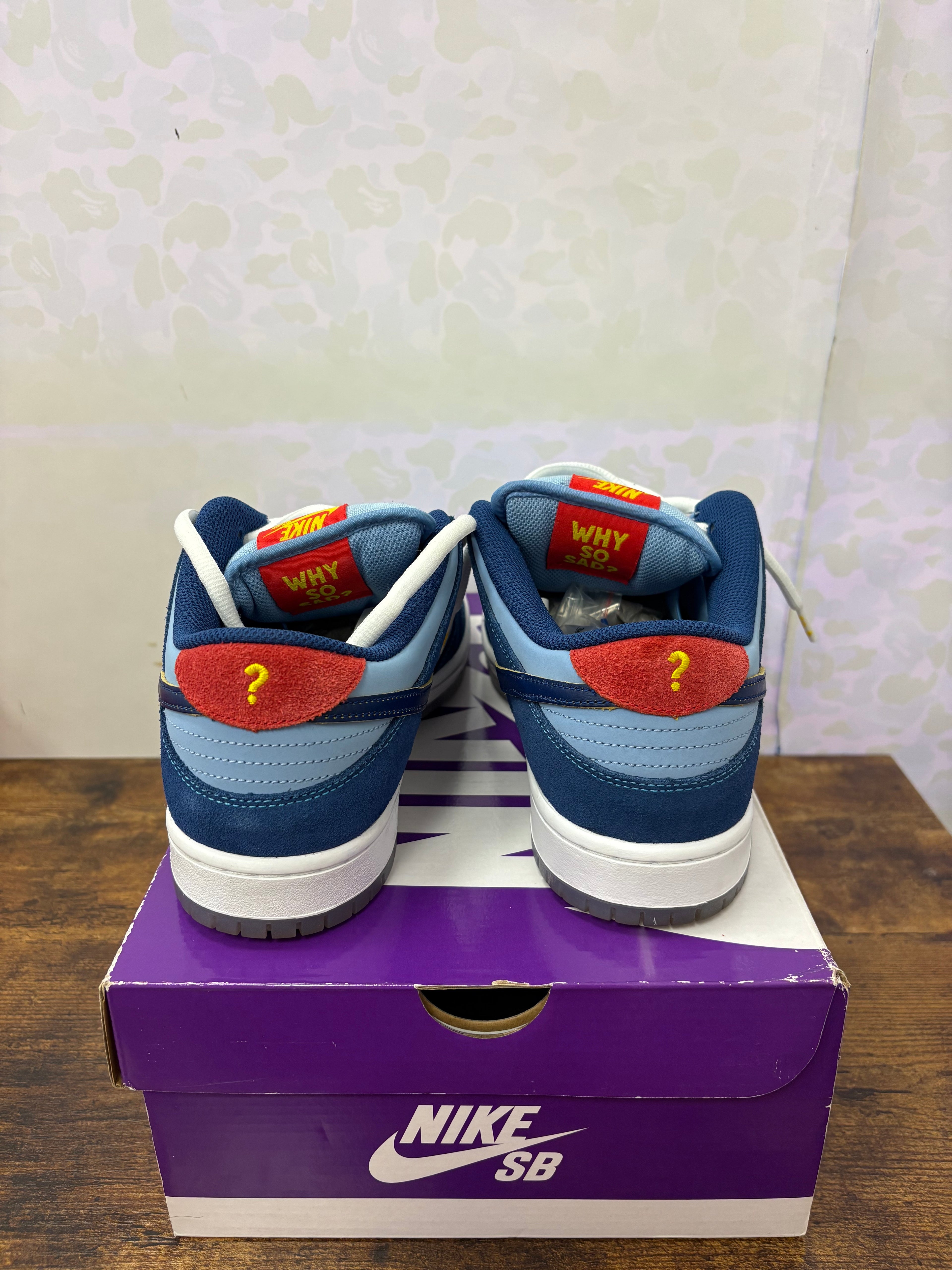 Nike SB “Why So Sad” Size 9.5 Preowned