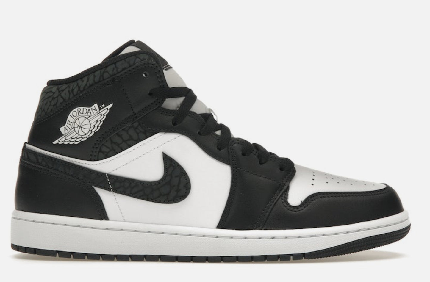 Jordan 1 Mid "Panda Elephant"