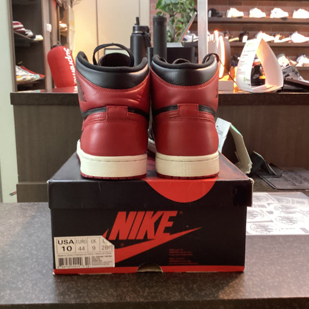 Jordan 1 High “Bred (2013)” Size 10 Preowned