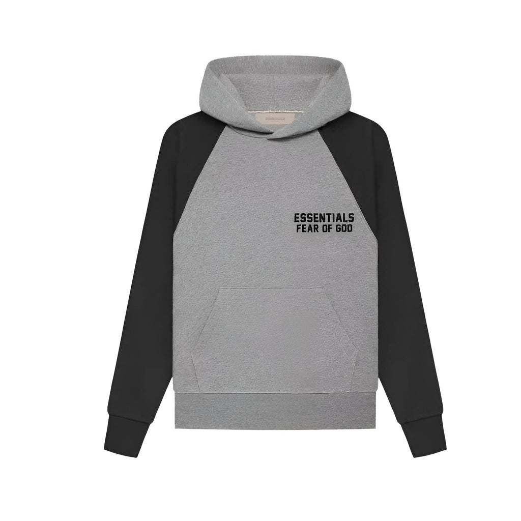 Fear of God Essentials Kids Raglan Hoodie 'Dark Oatmeal'