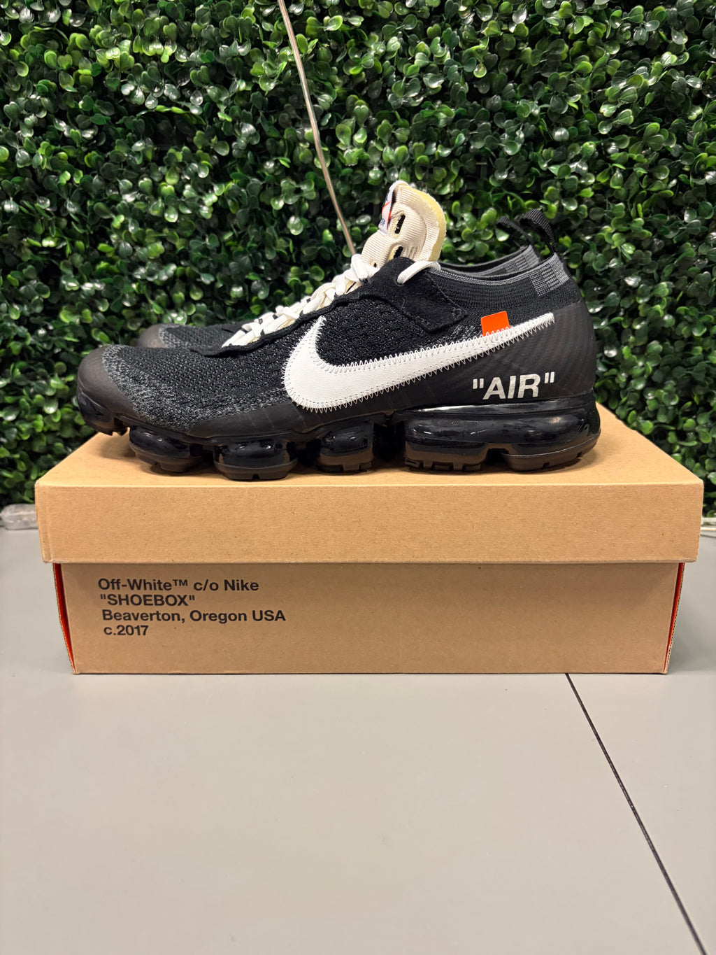 Nike Air VaporMax "Off-White" Size 11.5 Preowned