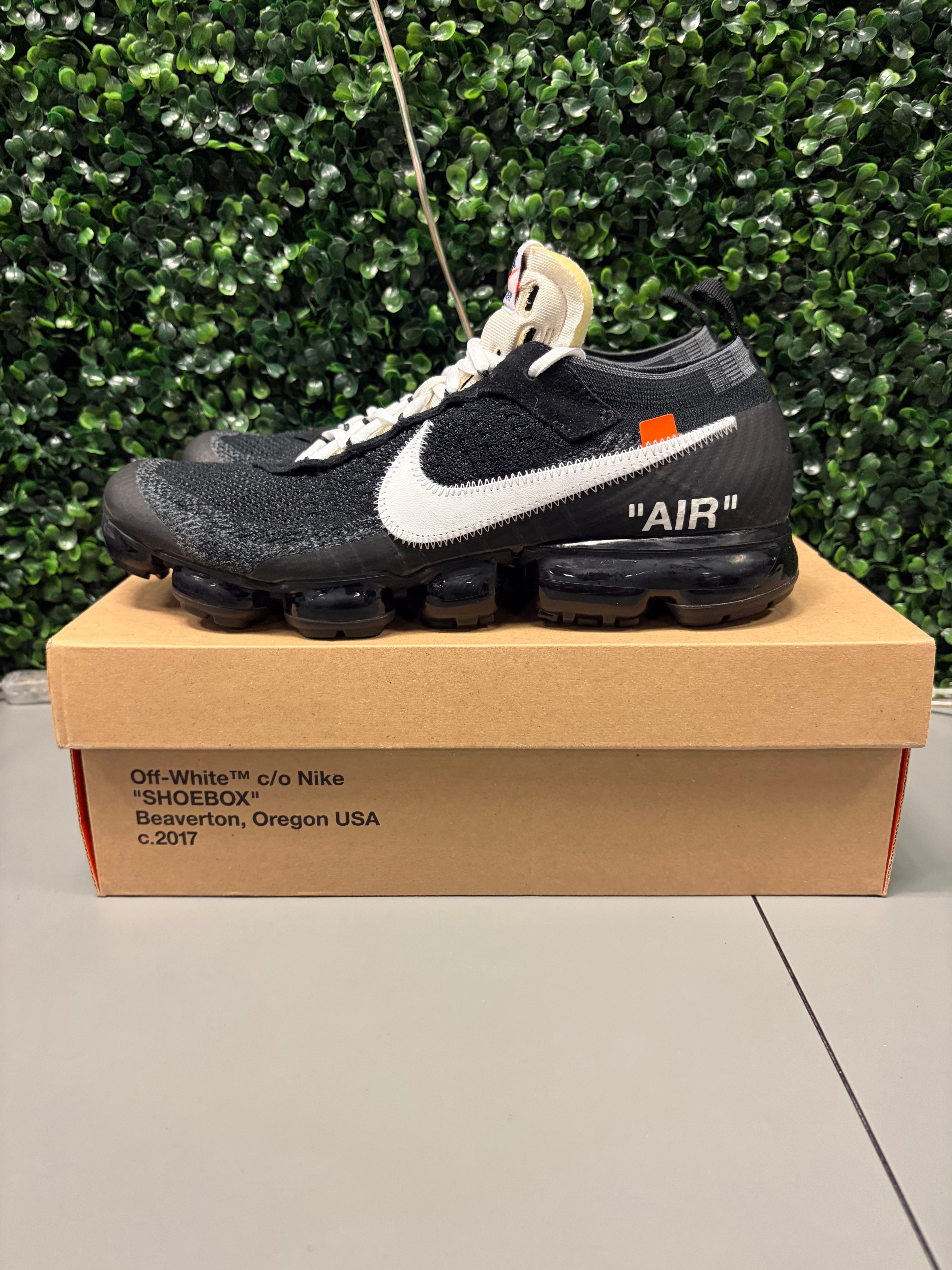 Nike Air VaporMax "Off-White" Size 11.5 Preowned