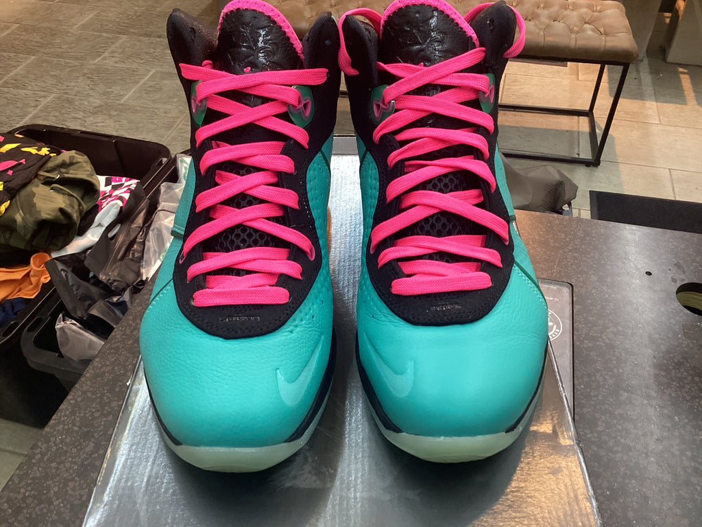 Nike LeBron 8 “South Beach” Size 9.5 Pre Owned