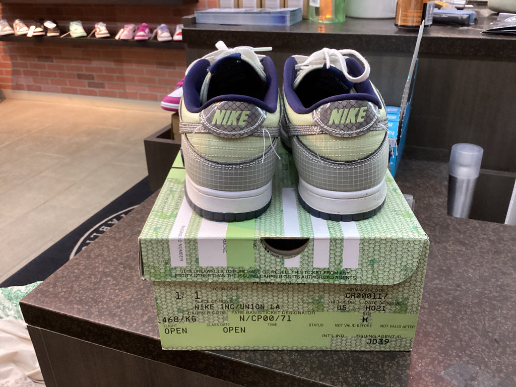 Nike Dunk Low Union “Passport Pistachio” Preowned Size 10.5