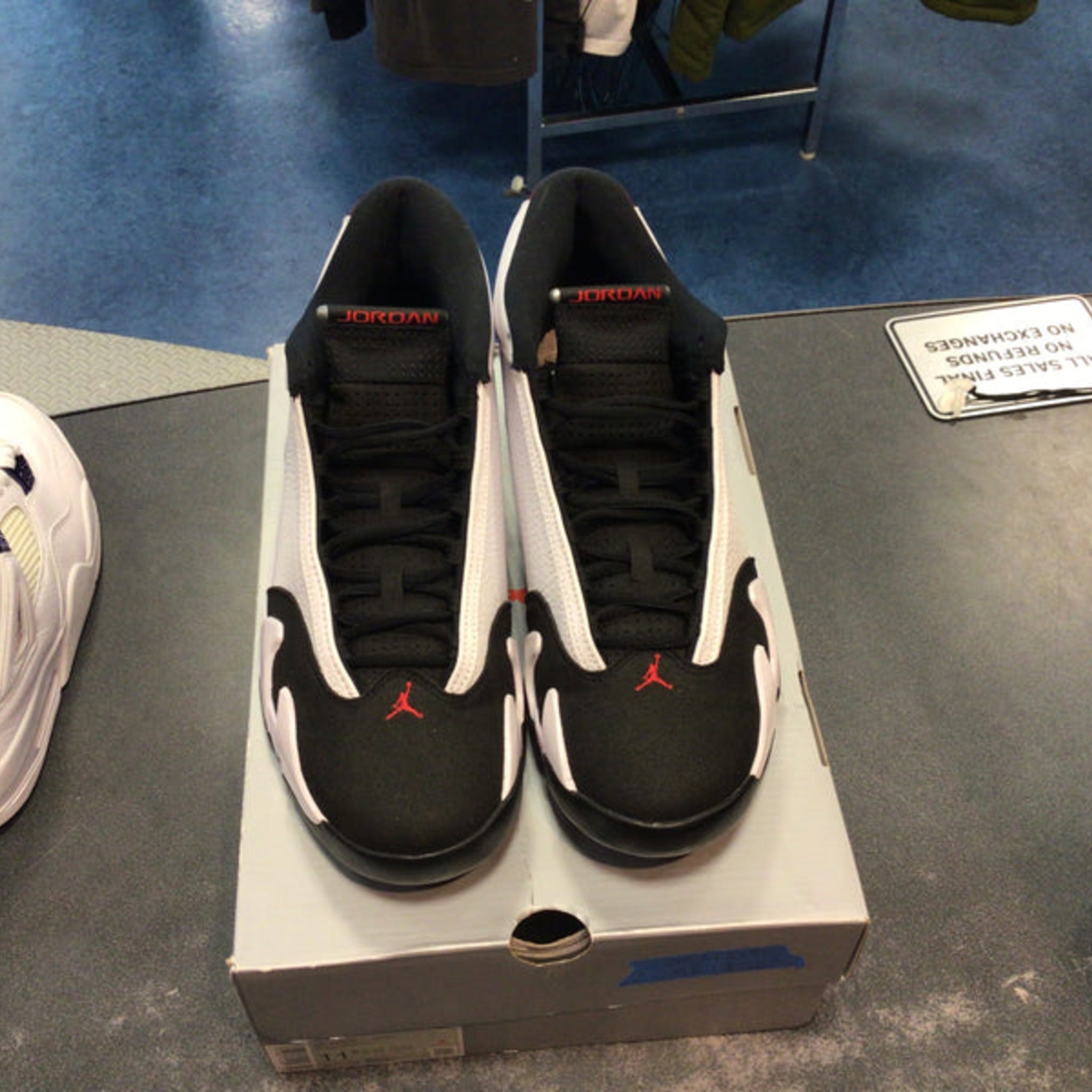 Jordan 14 Retro “Black Toe” Size 11.5M preowned