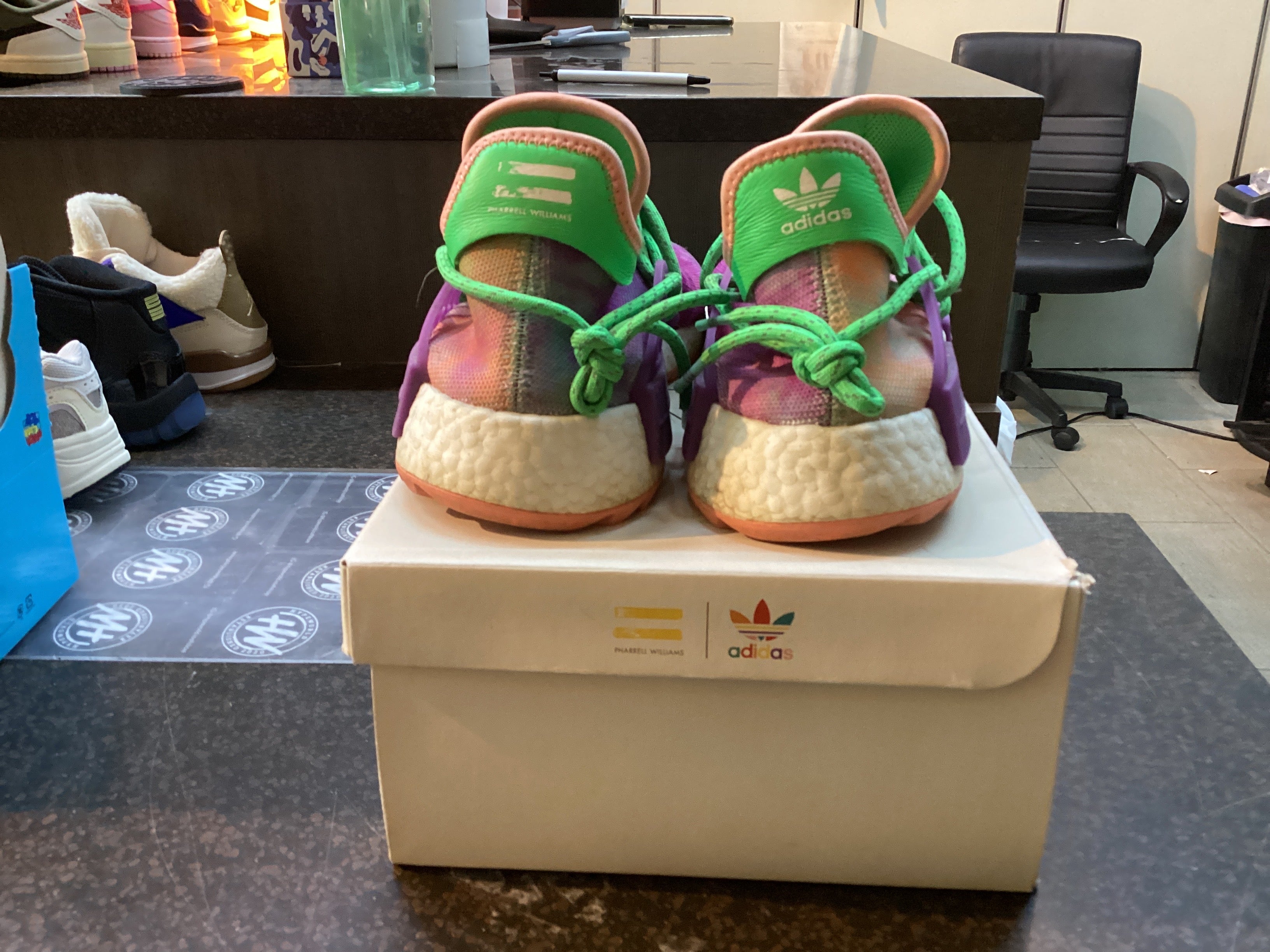 Adidas Human Race NMD “Holi Festival” Preowned Size 10