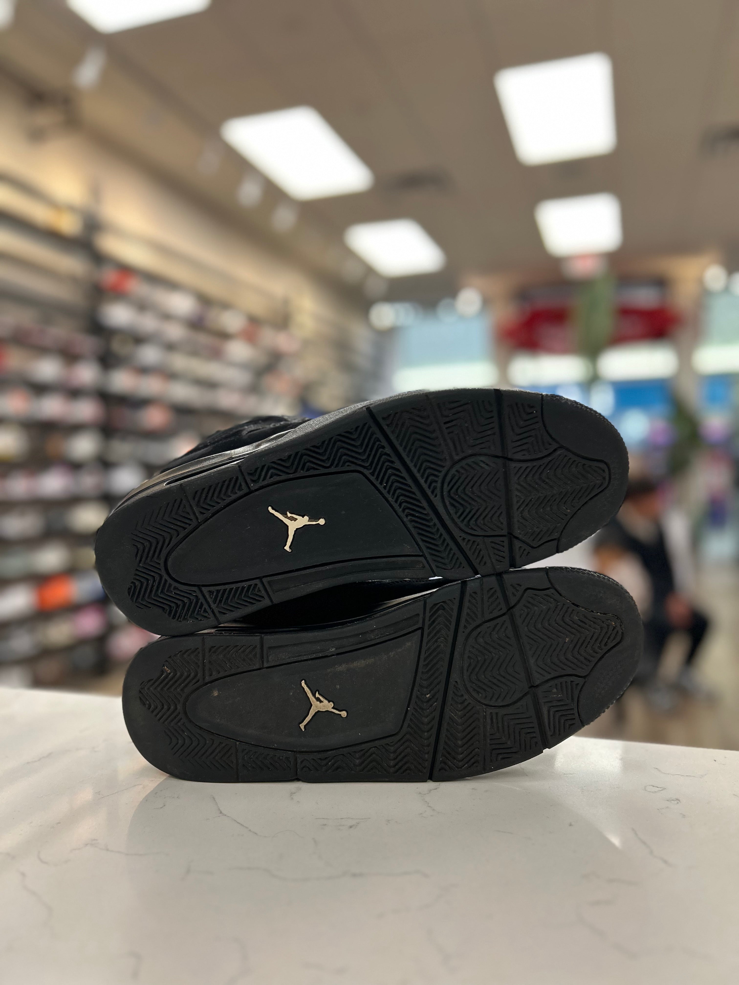 Jordan 4 Retro “Black Cat” Size 12M Preowned No Box