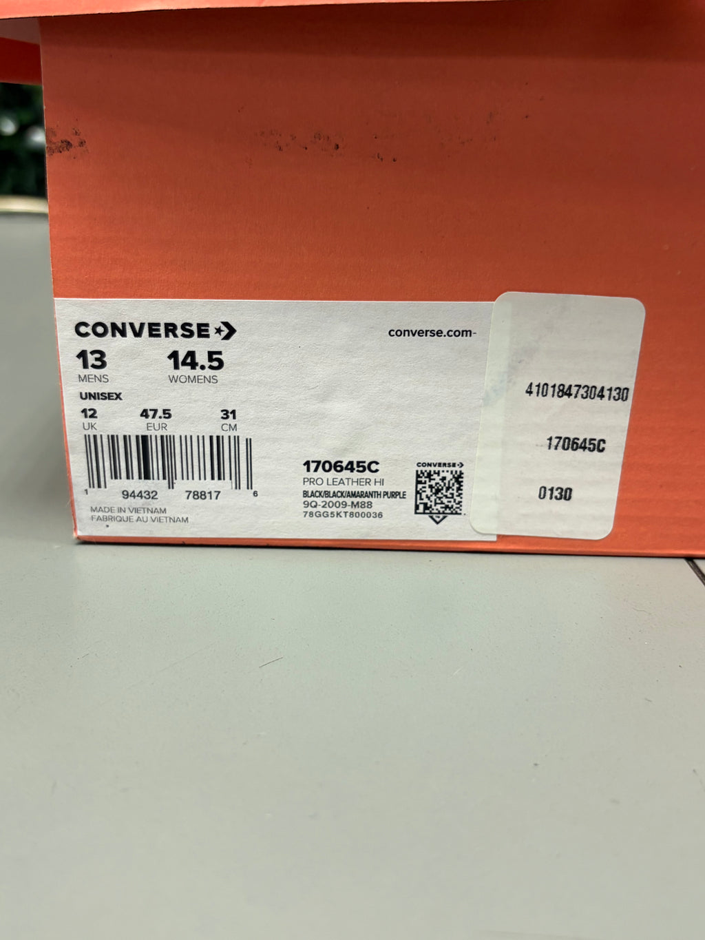 Converse Pro Leather "Joe Freshgoods" Size 13 Preowned