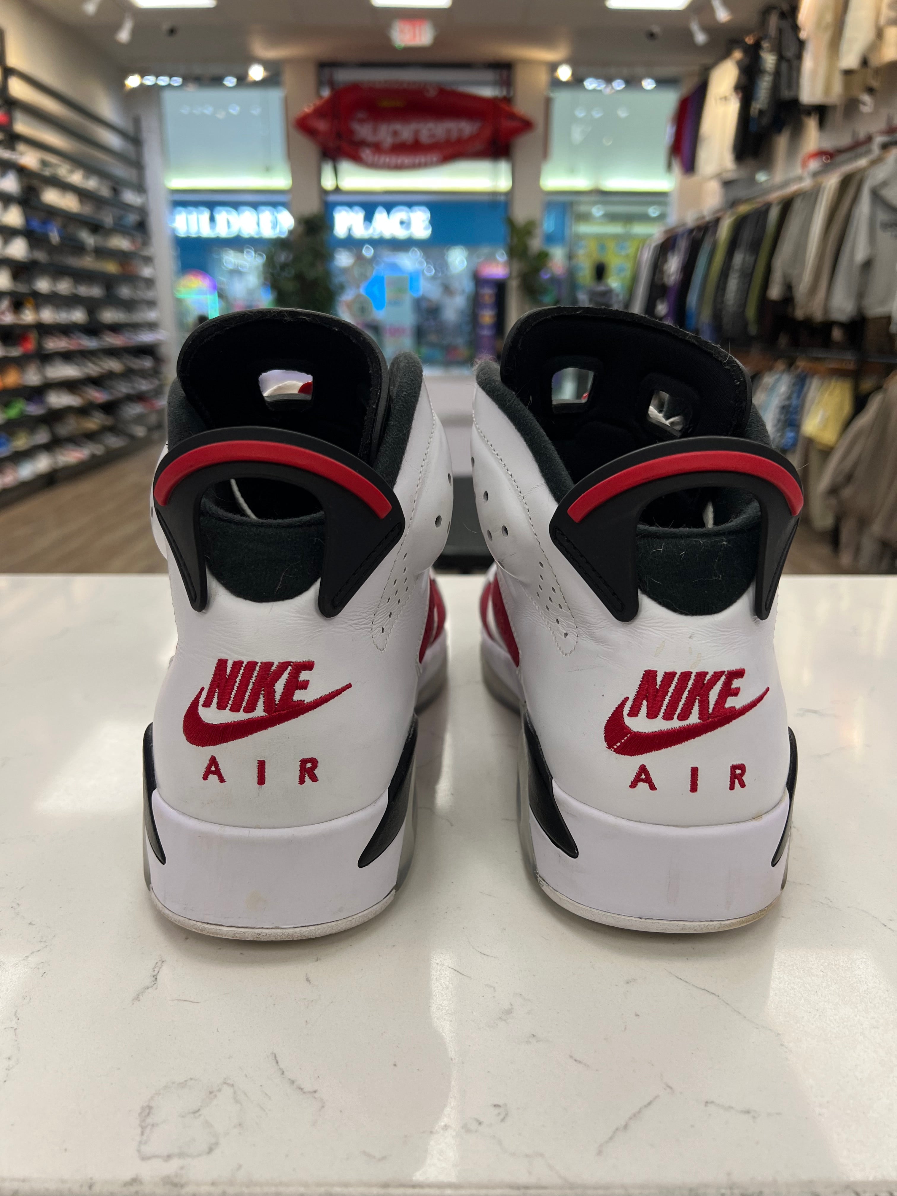 Jordan 6 “Carmine”(2021) Size 12M Preowned