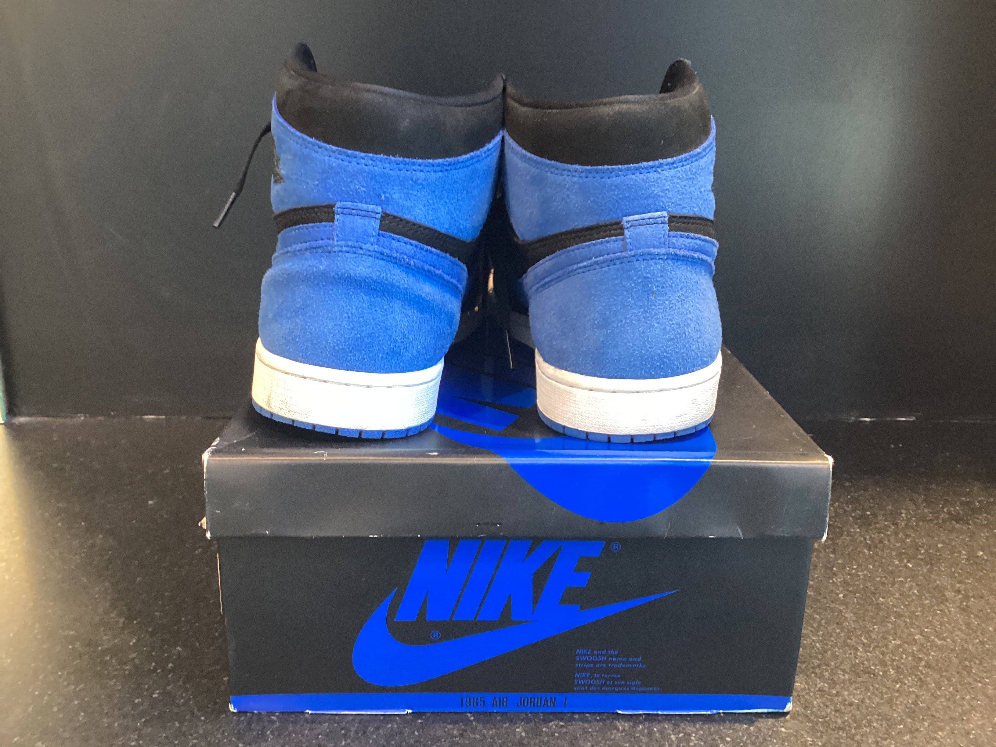 Jordan 1 High “Royal Reimagined” Preowned Size 11.5