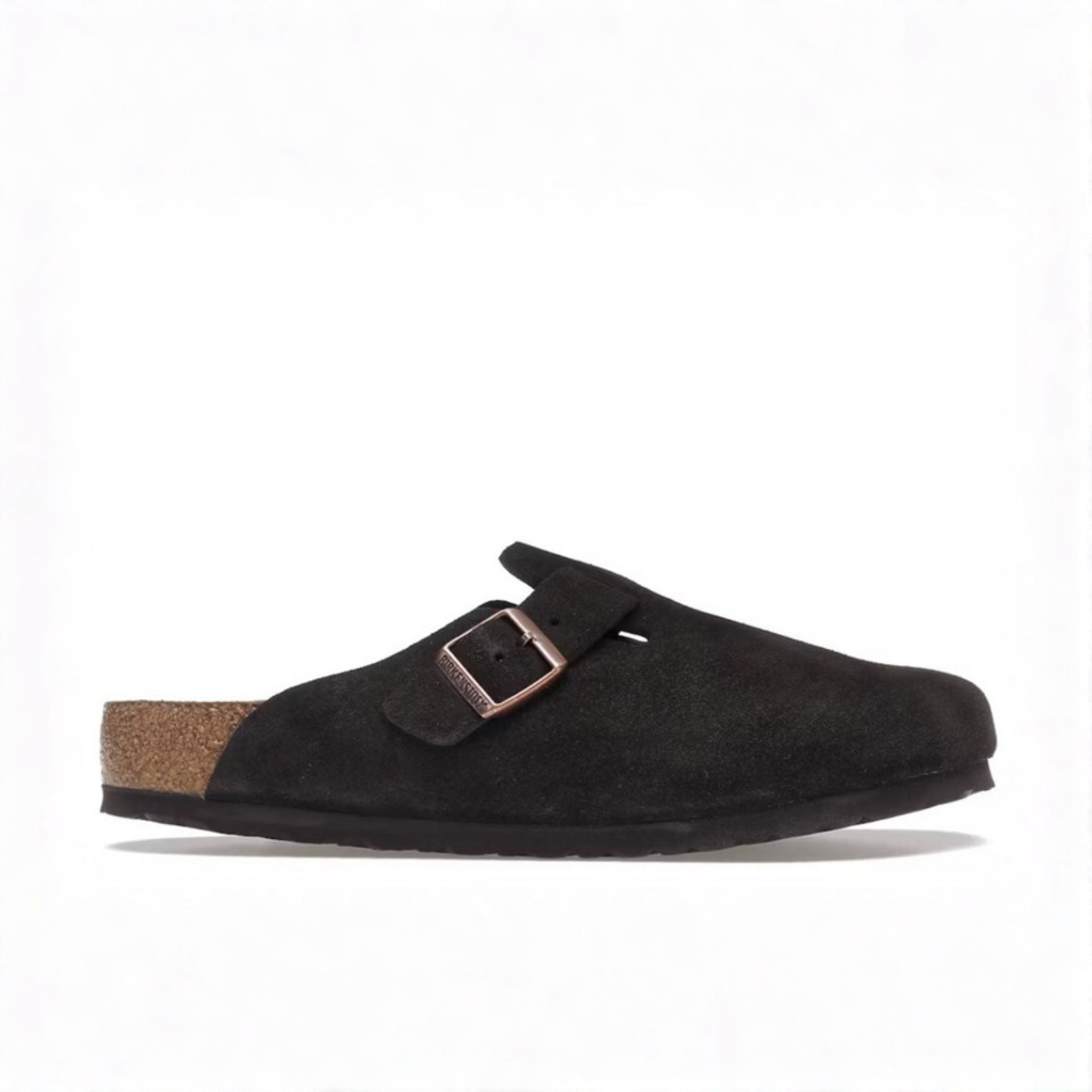 Birkenstock Boston Soft Footbed Suede Mocha