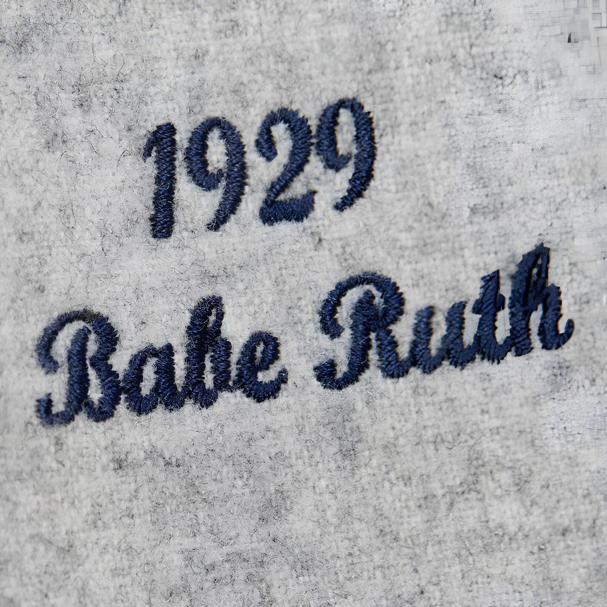 MITCHELL AND NESS Babe Ruth New York Yankees 1929 Gray Authentic Jersey