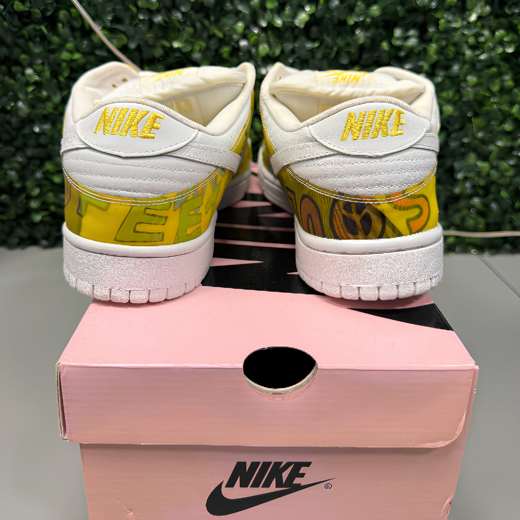 Nike SB Dunk Low "De La Soul" Size 10 Excellent Condition (2005) (Cracking Due Too Age)