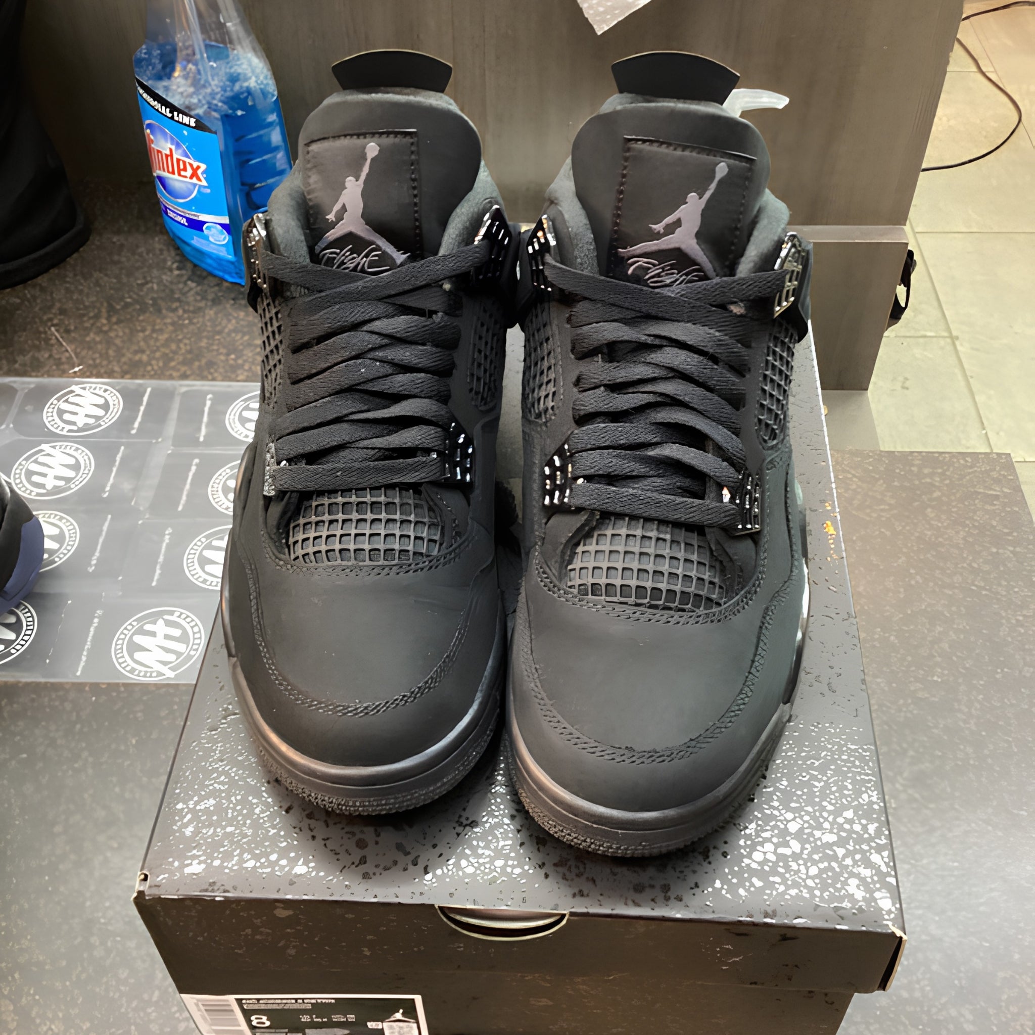 Jordan 4 “Black Cat 2025” Size 8 Preowned