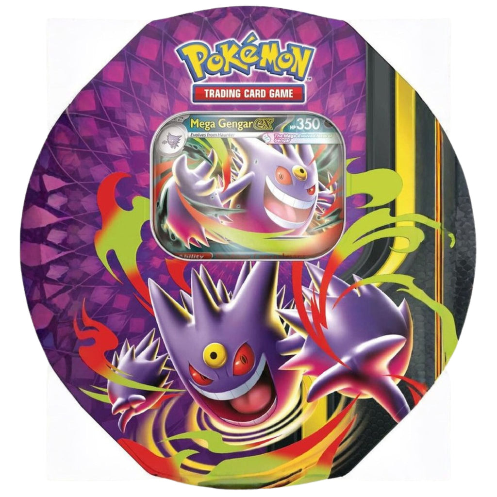Pokemon Mega Moonlit Tin [Mega Gengar ex] - Miscellaneous Cards & Products