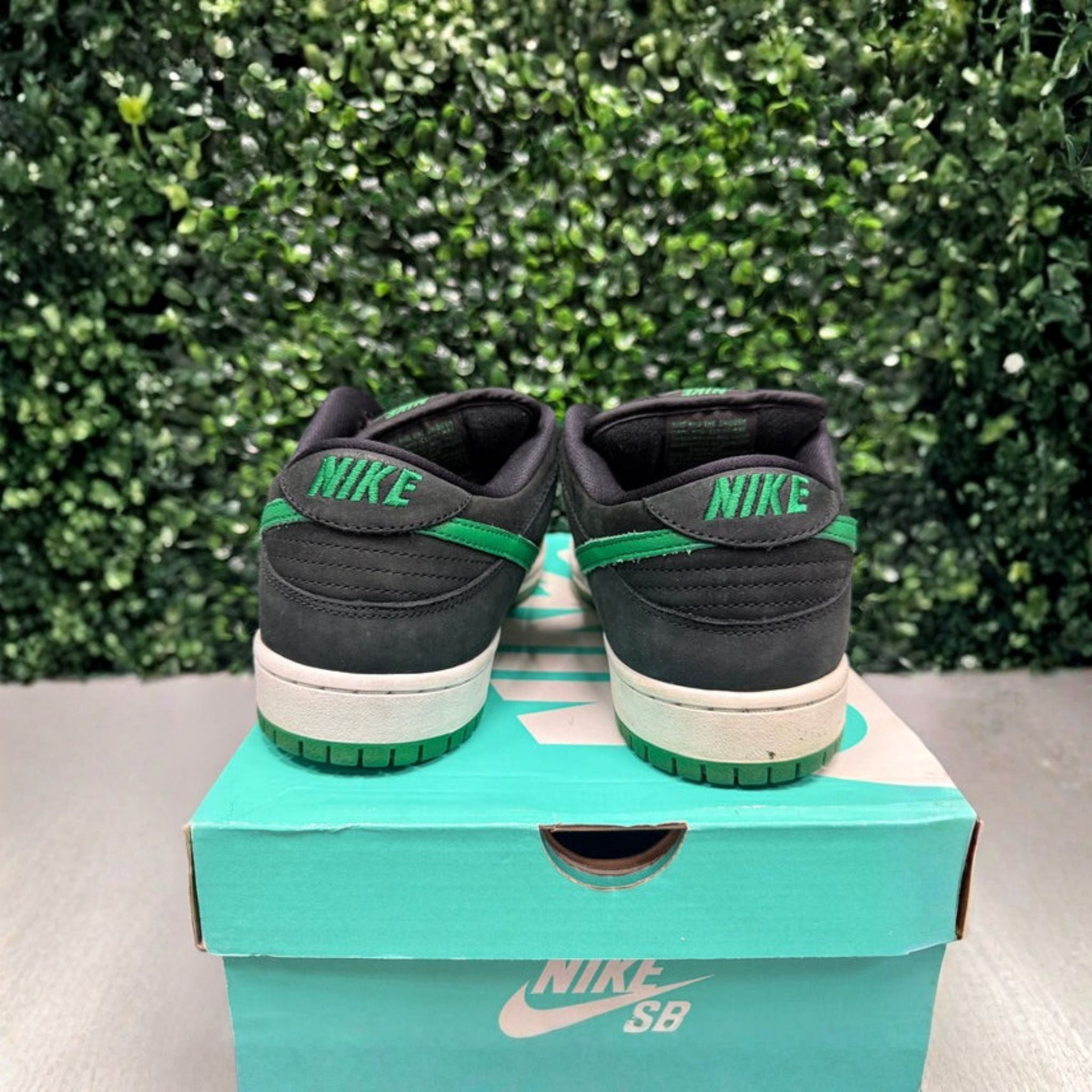 Nike SB Dunk Low “JPack Pine Green”  Size 10 Preowned
