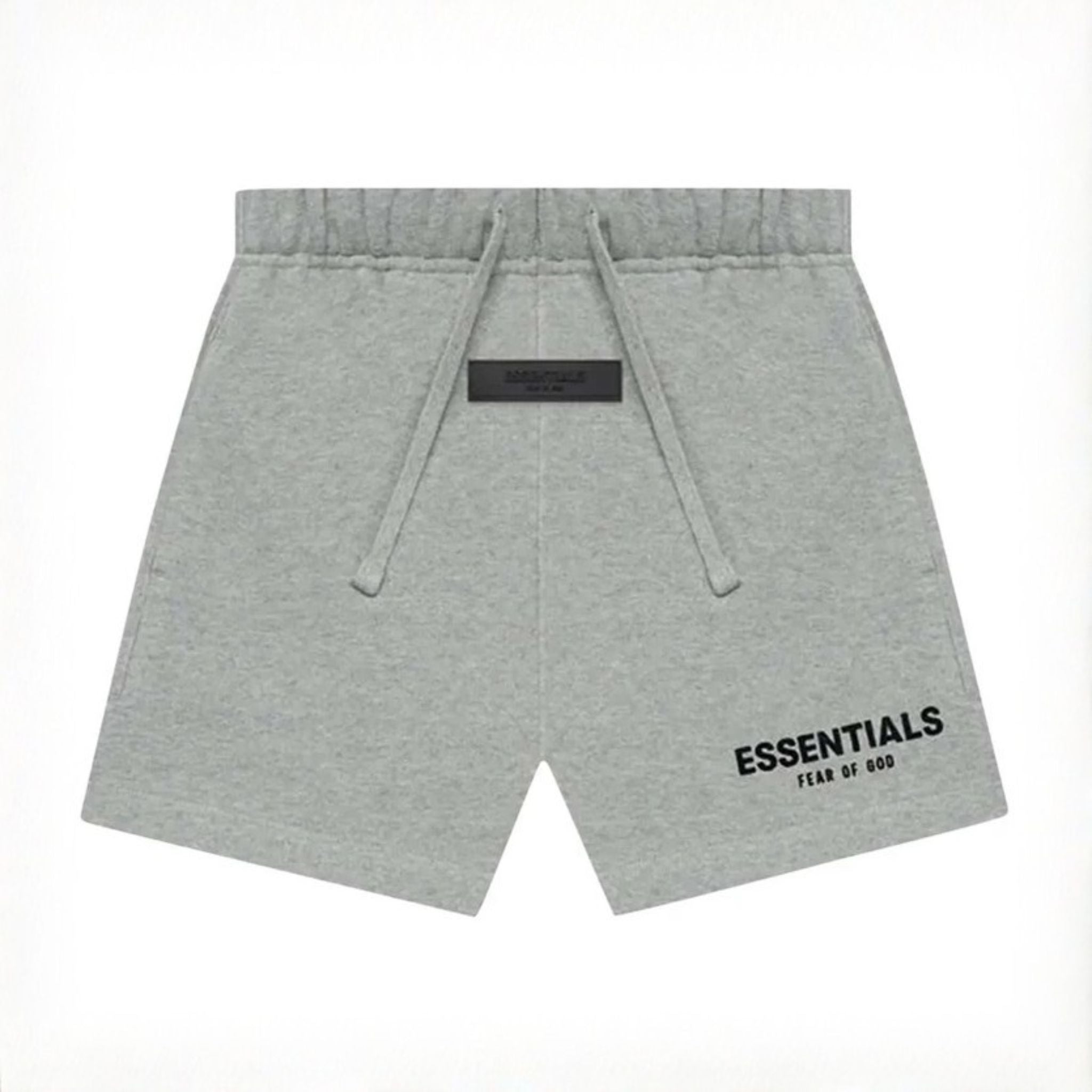 Fear of God Essentials Kids Sweat Shorts "Dark Oatmeal"