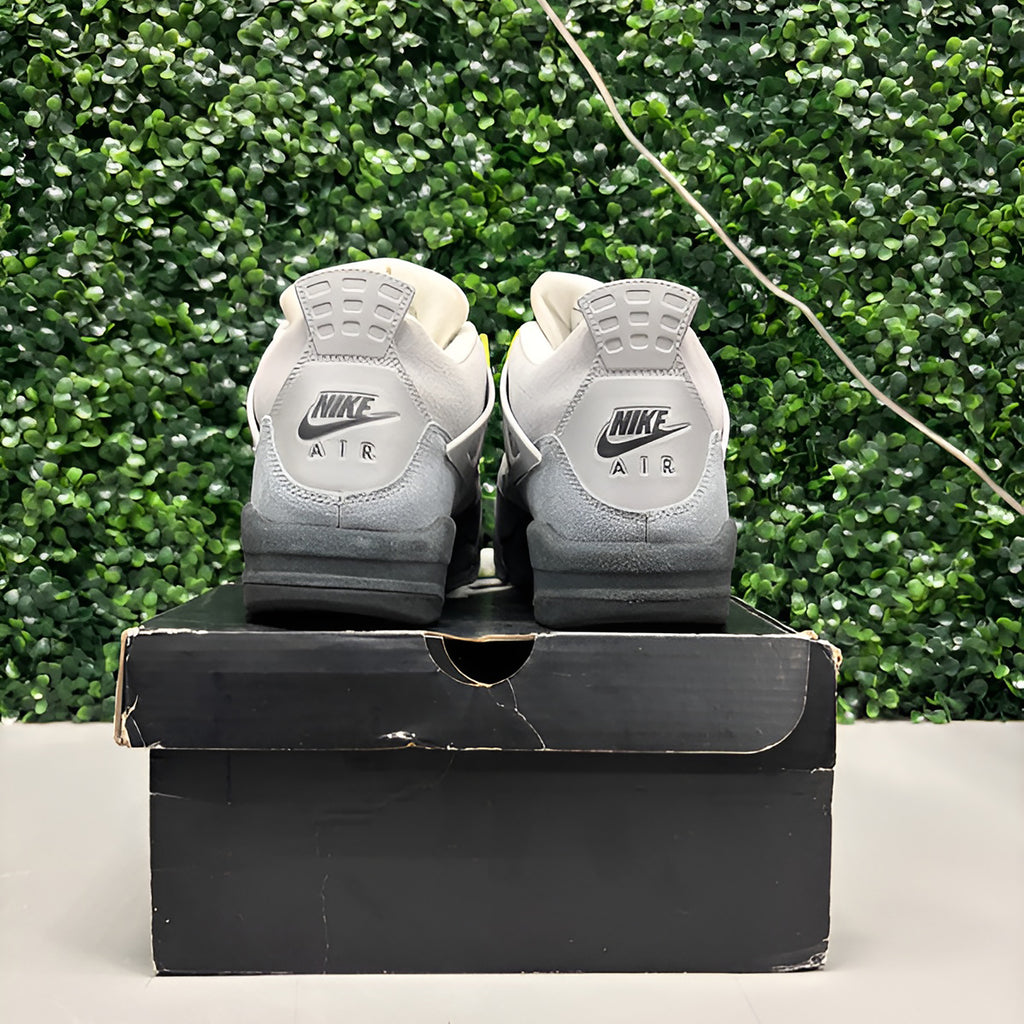 Jordan 4 "SE 95 Neon" Size 10 Preowned