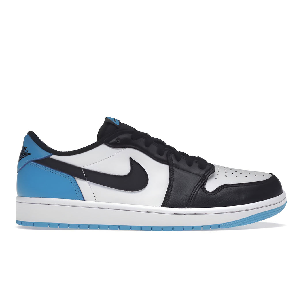 Jordan 1 Low "Black Dark Powder Blue"