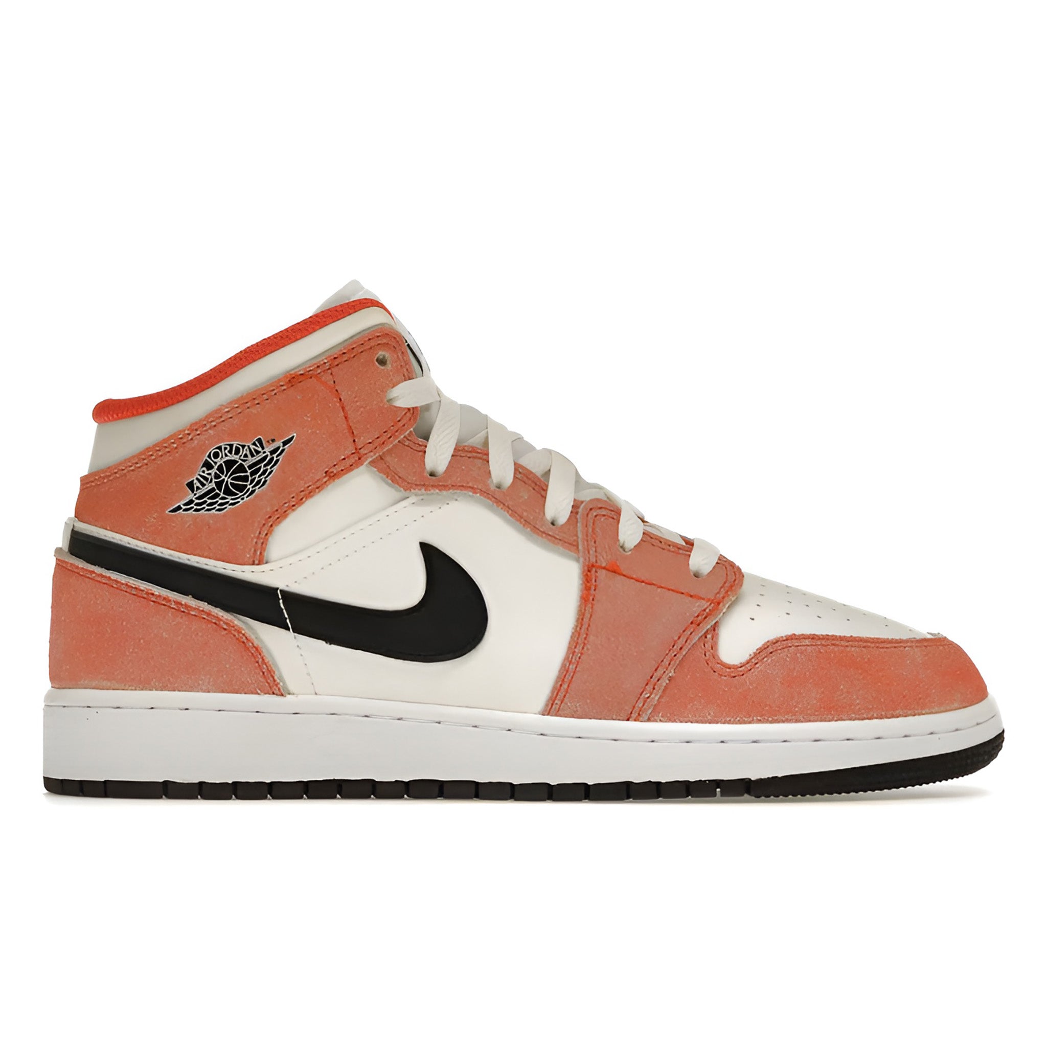 Jordan 1 Mid SE "Orange Suede" (GS)