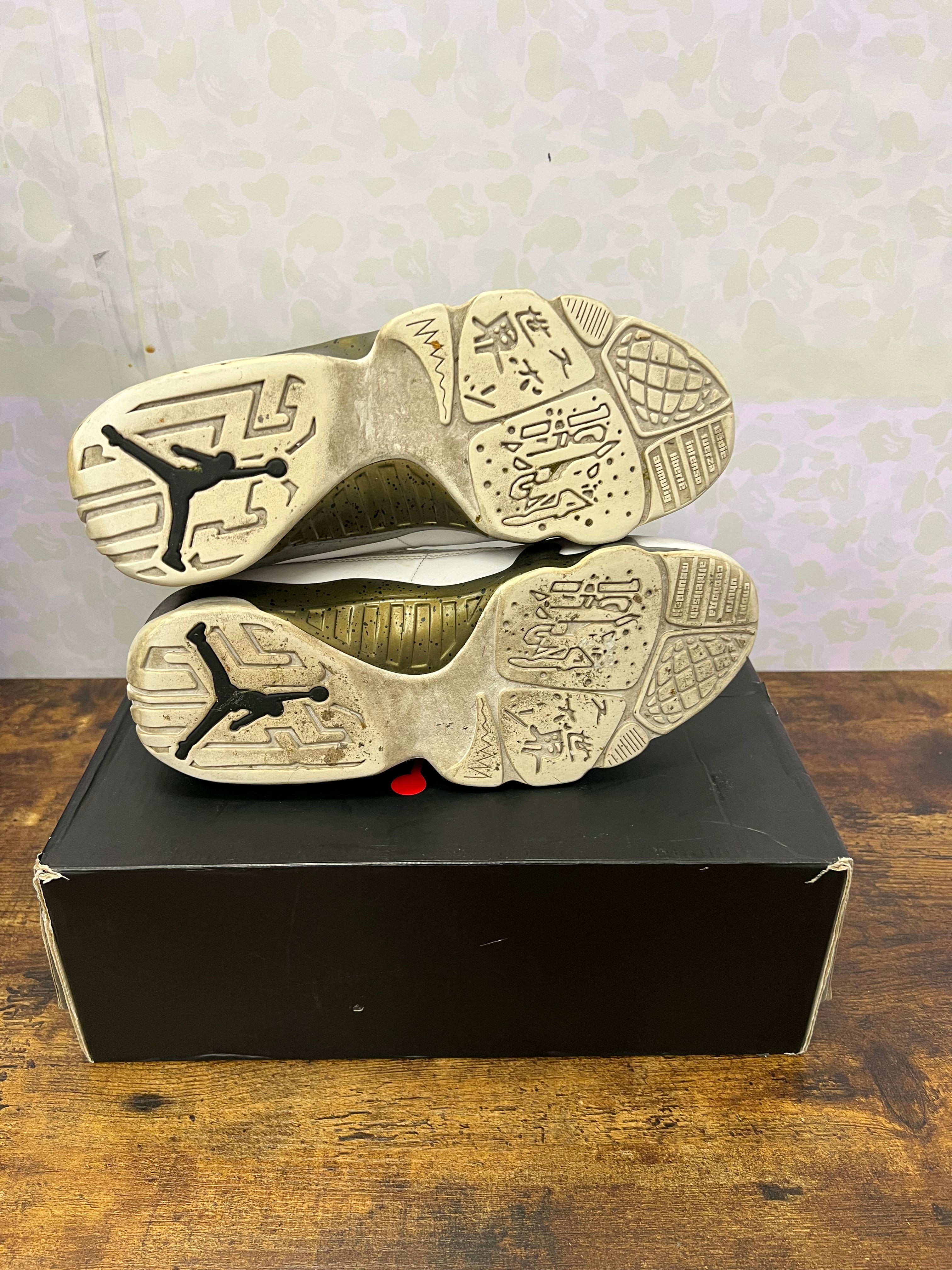 Jordan 9 “Statue” Size 11M Preowned