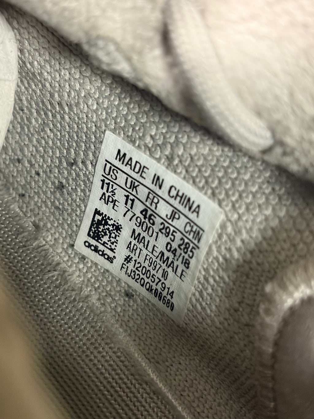 Adidas Yeezy Boost 350 V2 "Sesame" Size 11.5 Preowned