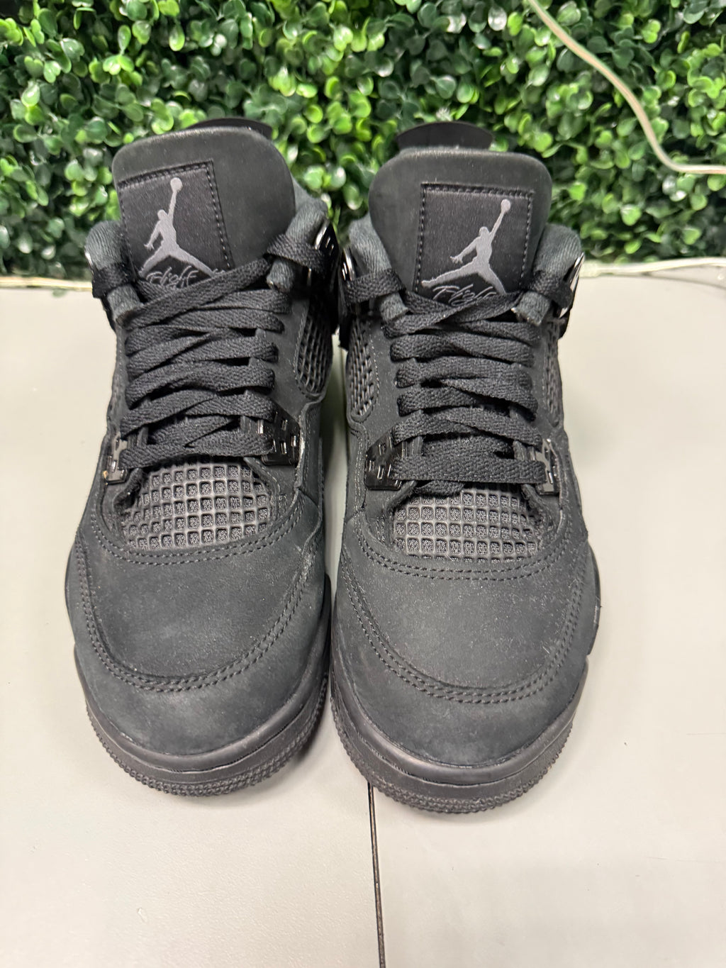 Jordan 4 "Black Cat 2025" Size 7Y Preowned