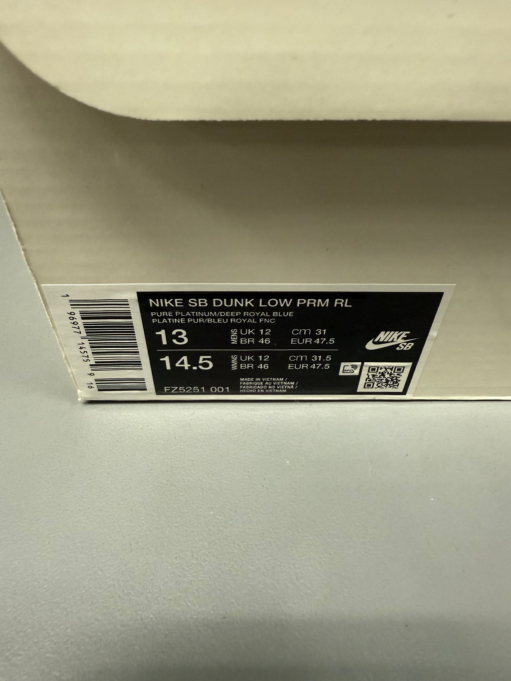 Nike SB Dunk Low "Rayssa Leal” Size 13 Preowned